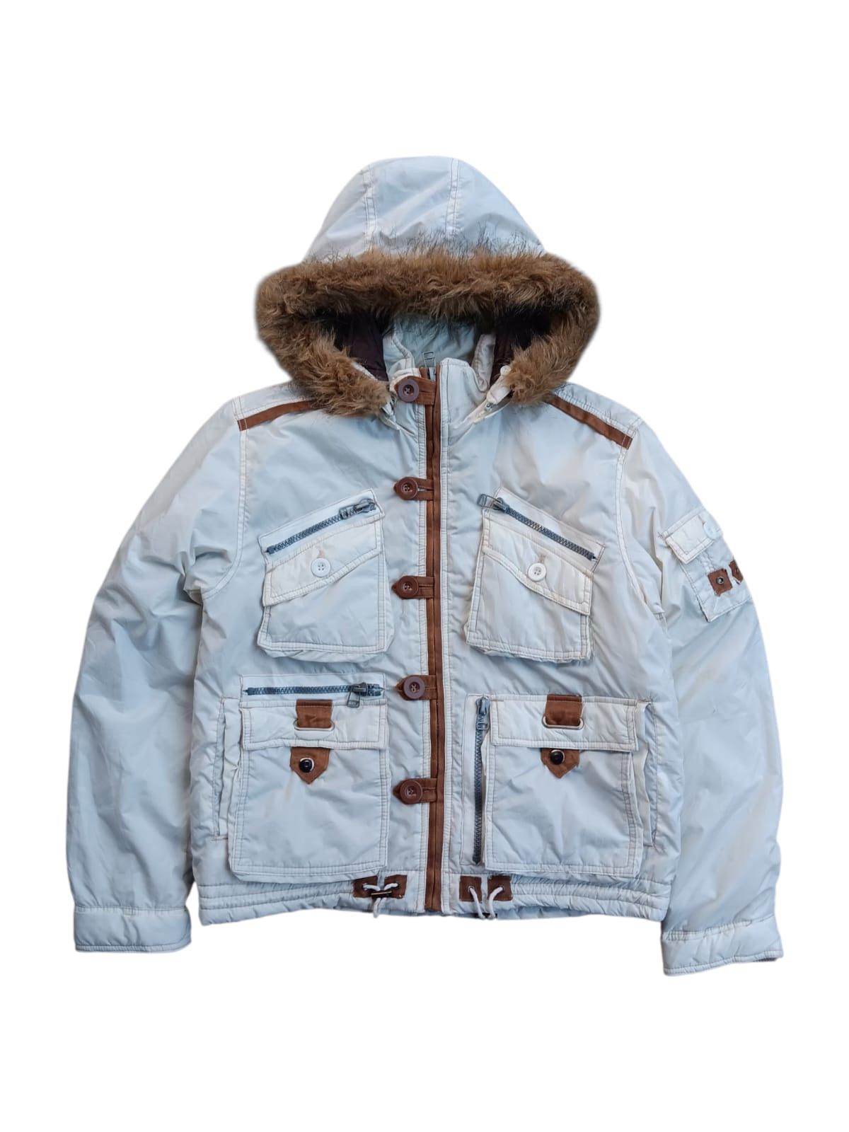 Japanese Brand Japanese Let's plat game fur hoodie LGB style jacket Size US L / EU 52-54 / 3 - 1 Thumbnail