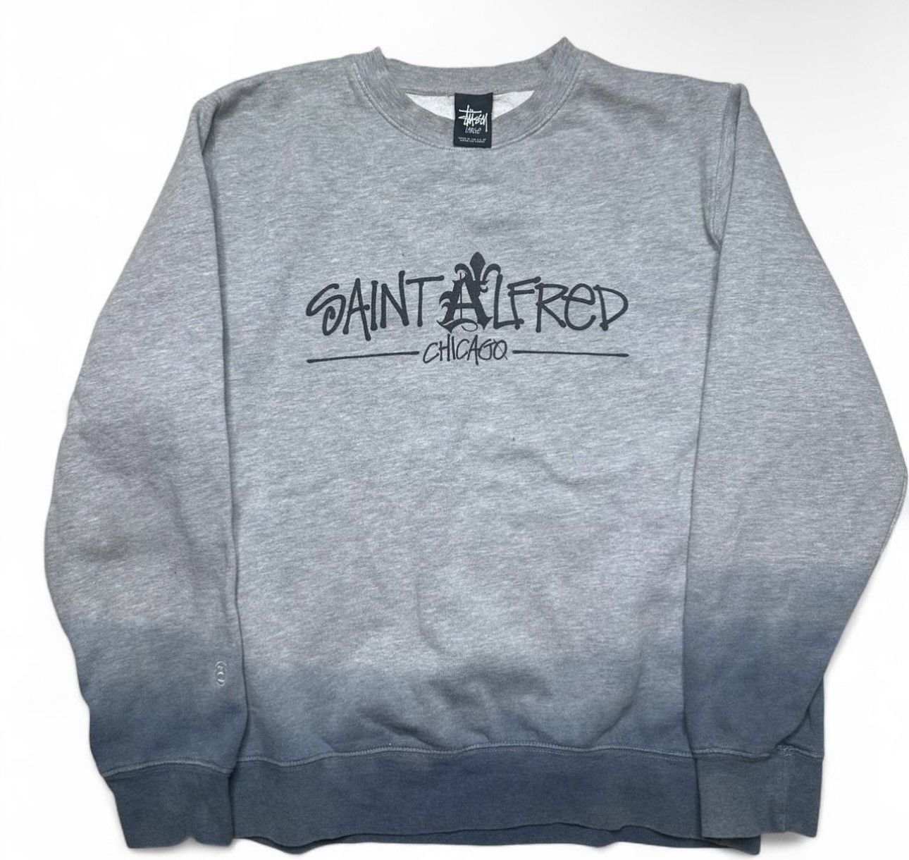 Stussy Stussy X St.Alfred Chicago two toned sweatshirt Size US L / EU 52-54 / 3 - 2 Thumbnail