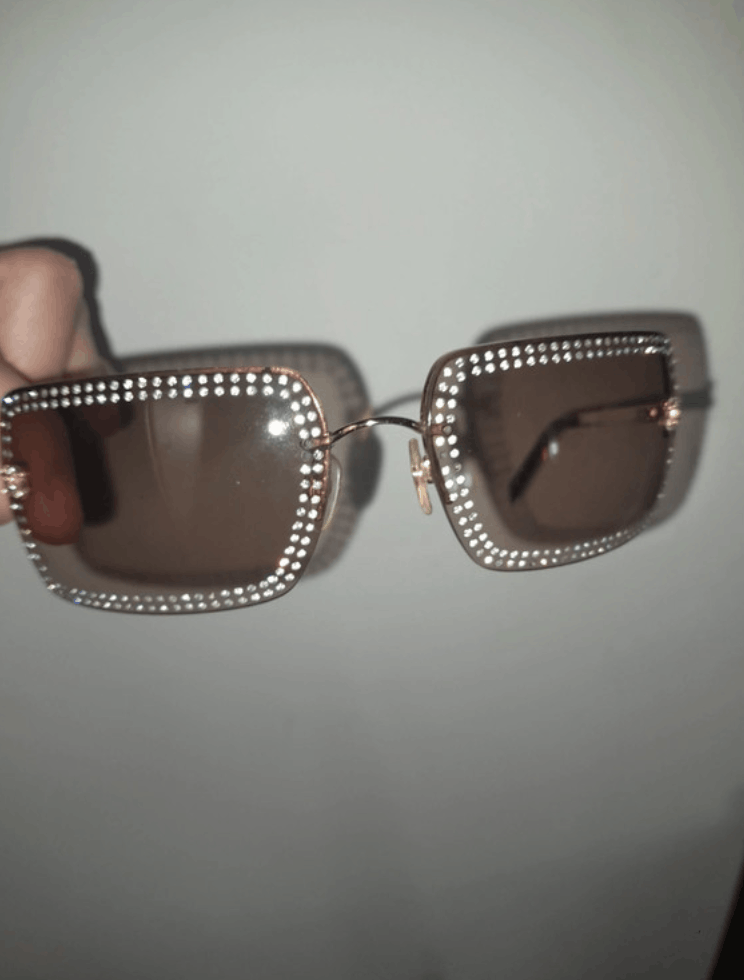 Chanel × Vintage CHANEL Sunglasses 4105-B Mask Visor Rimless Ski Shield 4033 Size ONE SIZE - 1 Thumbnail