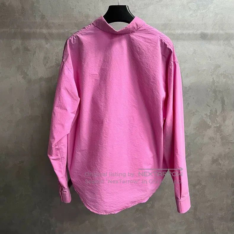 Balenciaga Balenciaga 24 Pink Back Logo Shirt. Size US XS / EU 42 / 0 - 2 Thumbnail