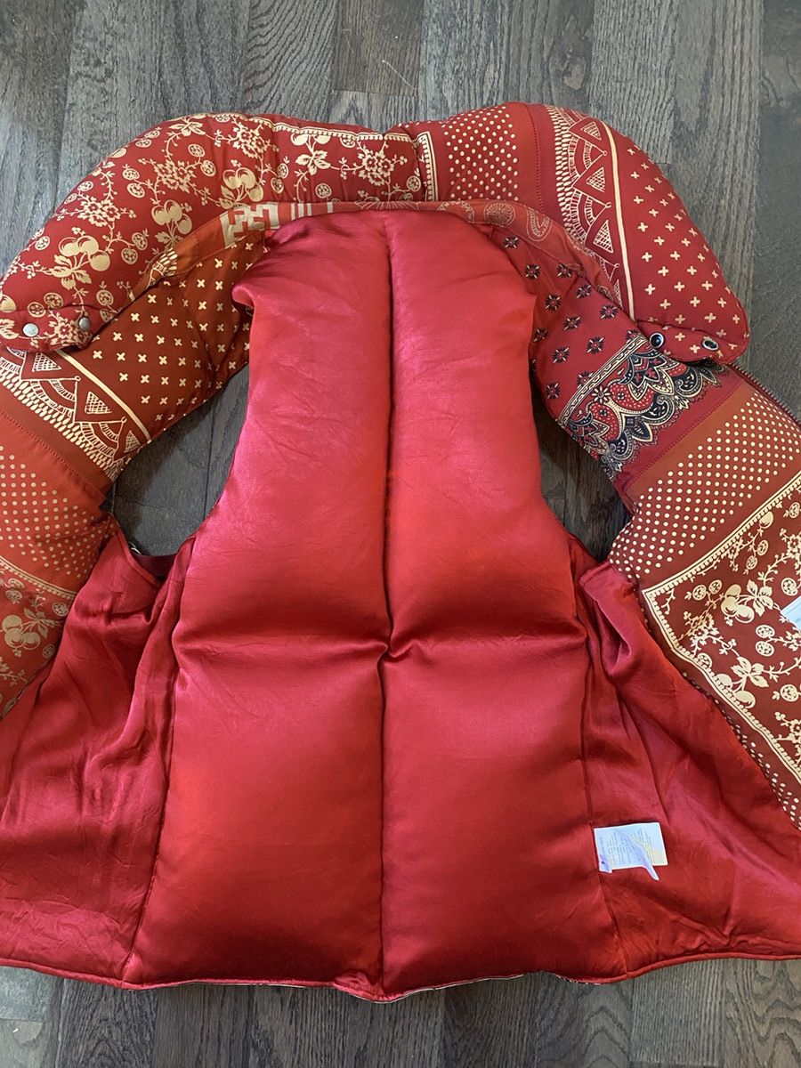 Visvim Visvim P.F.D Silk puffer down bandana vest Size US XXL / EU 58 / 5 - 21 Thumbnail