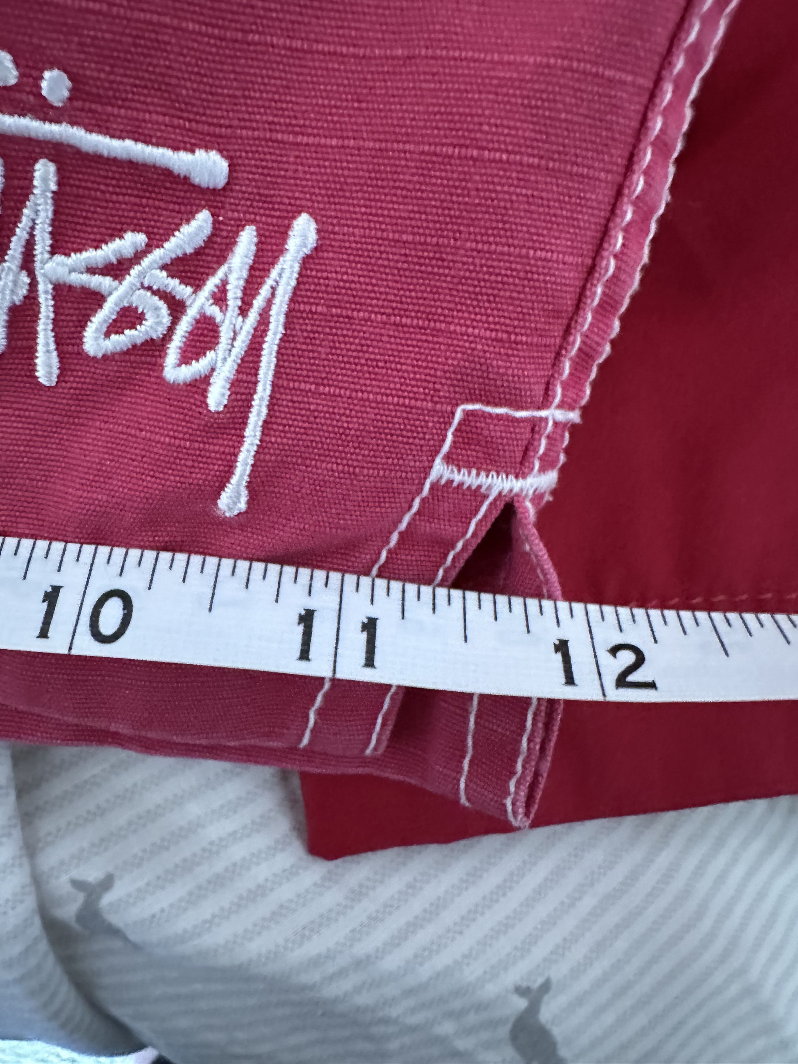 Stussy Stussy Logo Waistband Shorts Size US 31 - 8 Thumbnail
