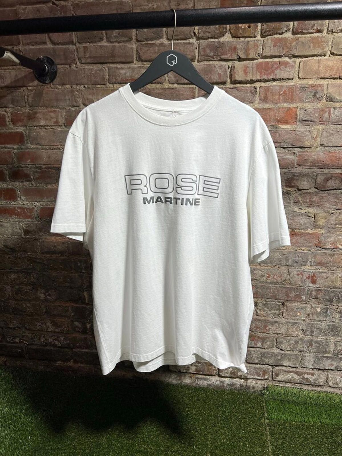 Other Martine Rose Outline White Tee Sz. L Size US L / EU 52-54 / 3 - 1 Thumbnail