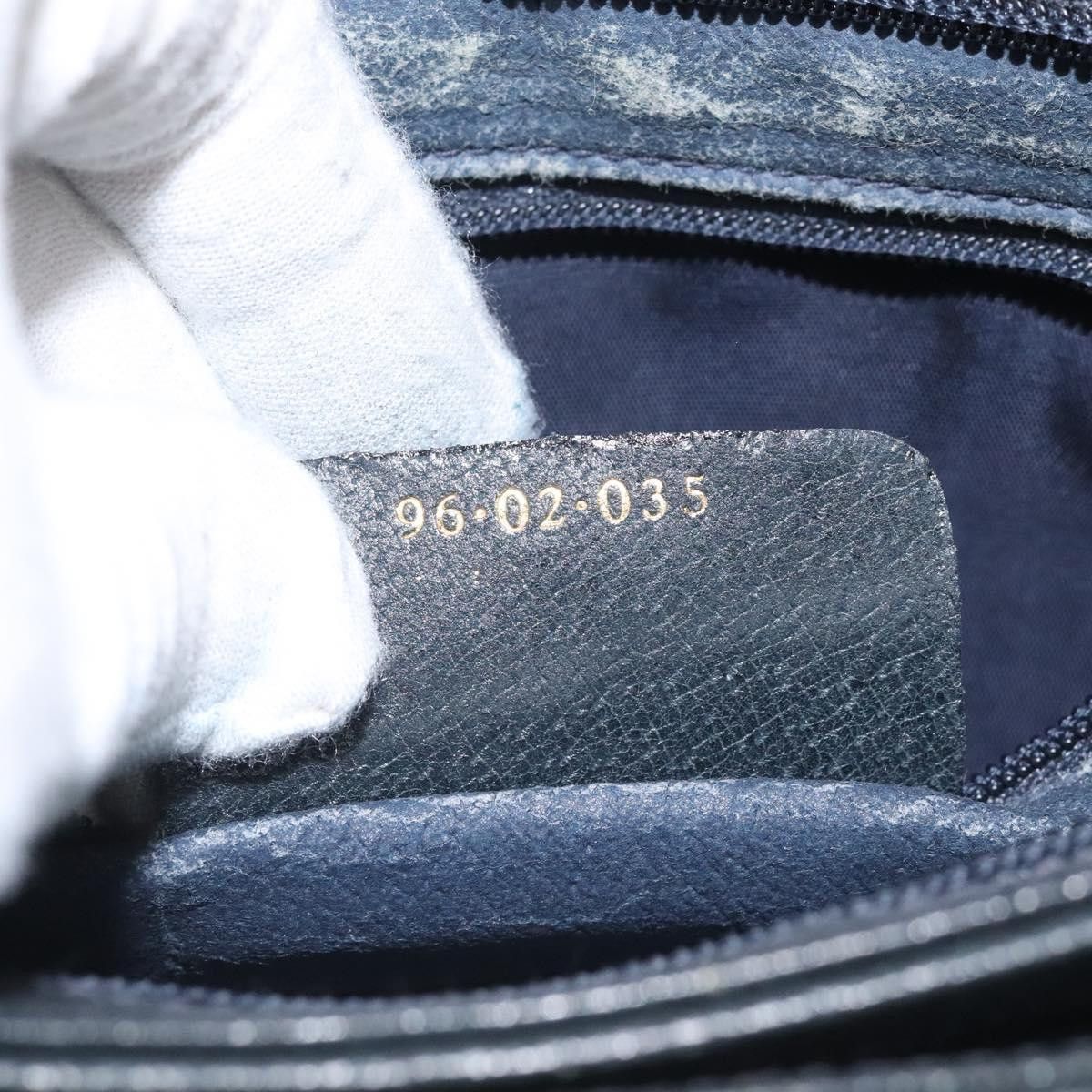 Gucci GUCCI GG Supreme Sherry Line Shoulder Bag Pvc Navy Gold 96 Size ONE SIZE - 22 Thumbnail