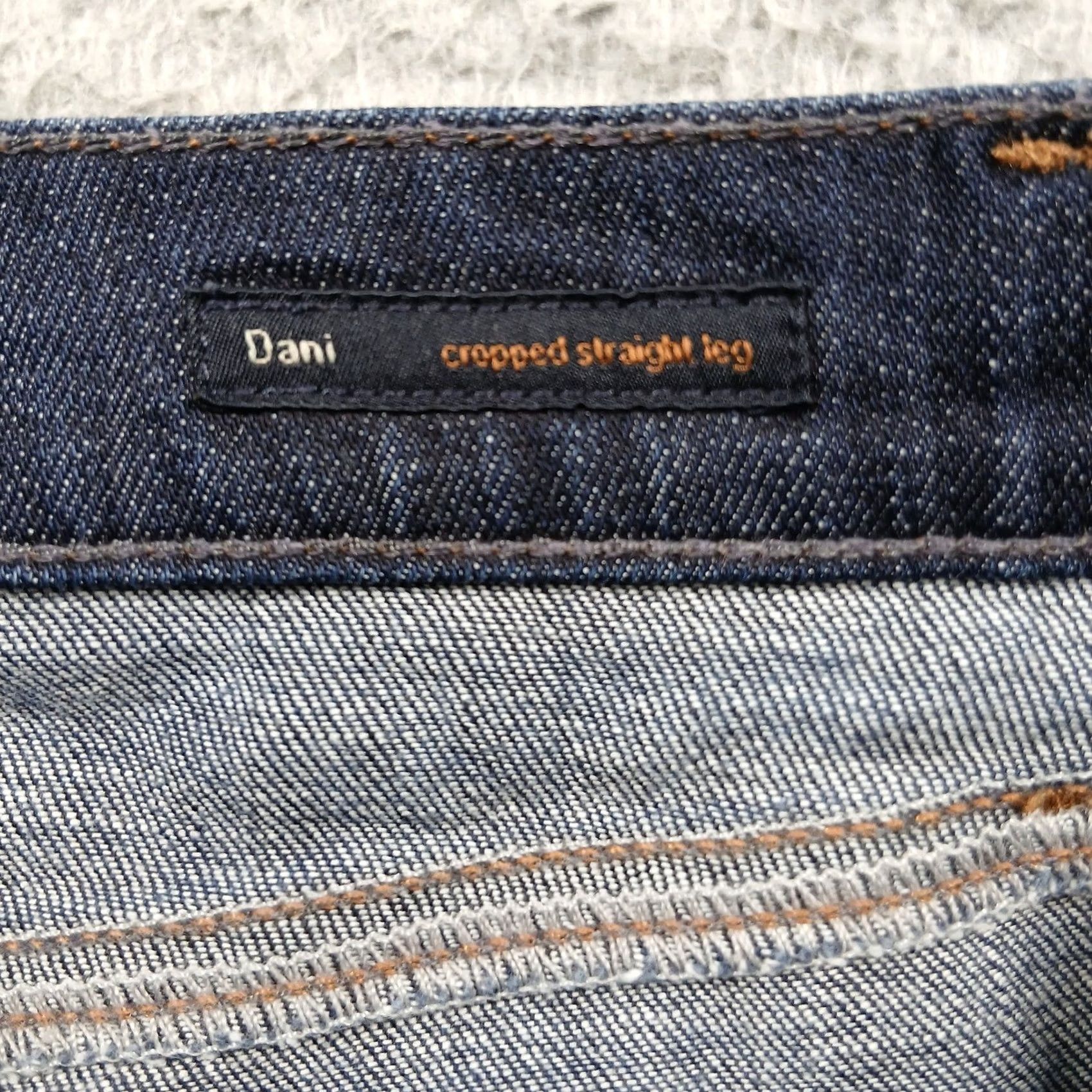 Citizens Of Humanity Citizens of Humanity Thompson Mid Rise Skinny Crop Jeans Womens 26 Dark Indigo EUC Size 26" / US 2 / IT 38 - 4 Thumbnail