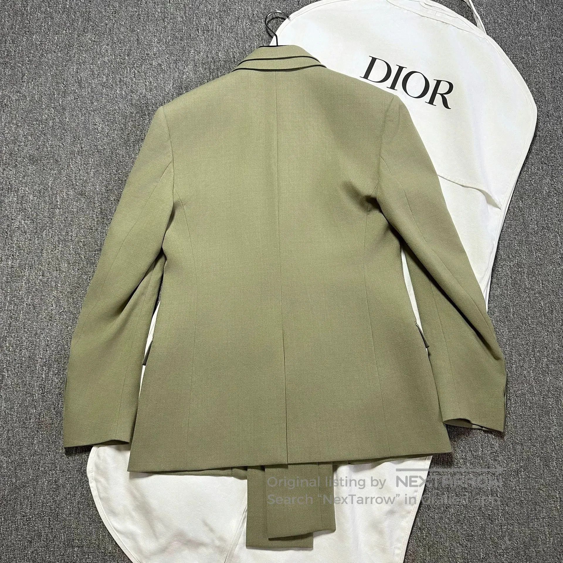 Dior Dior Man Sage Green Double-Layer Blazer. Size US M / EU 48-50 / 2 - 3 Thumbnail
