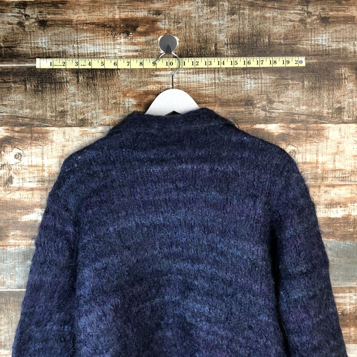 Vintage D Japan vintage mohair shaggy Cardigan knitwear #A2053 Size US S / EU 44-46 / 1 - 12 Thumbnail