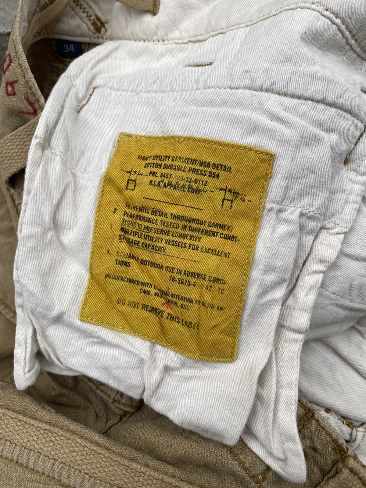 Ralph Lauren 90s OG Polo Ralph Lauren - 67 Multi Pocket Cargo Size US 34 / EU 50 - 10 Thumbnail