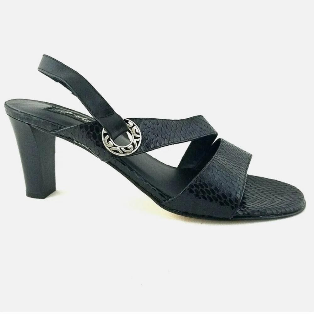 Brighton Brighton l Rivoli Patent Snakeskin Leather Heels Size 9 Size US 9 / IT 39 - 12 Thumbnail