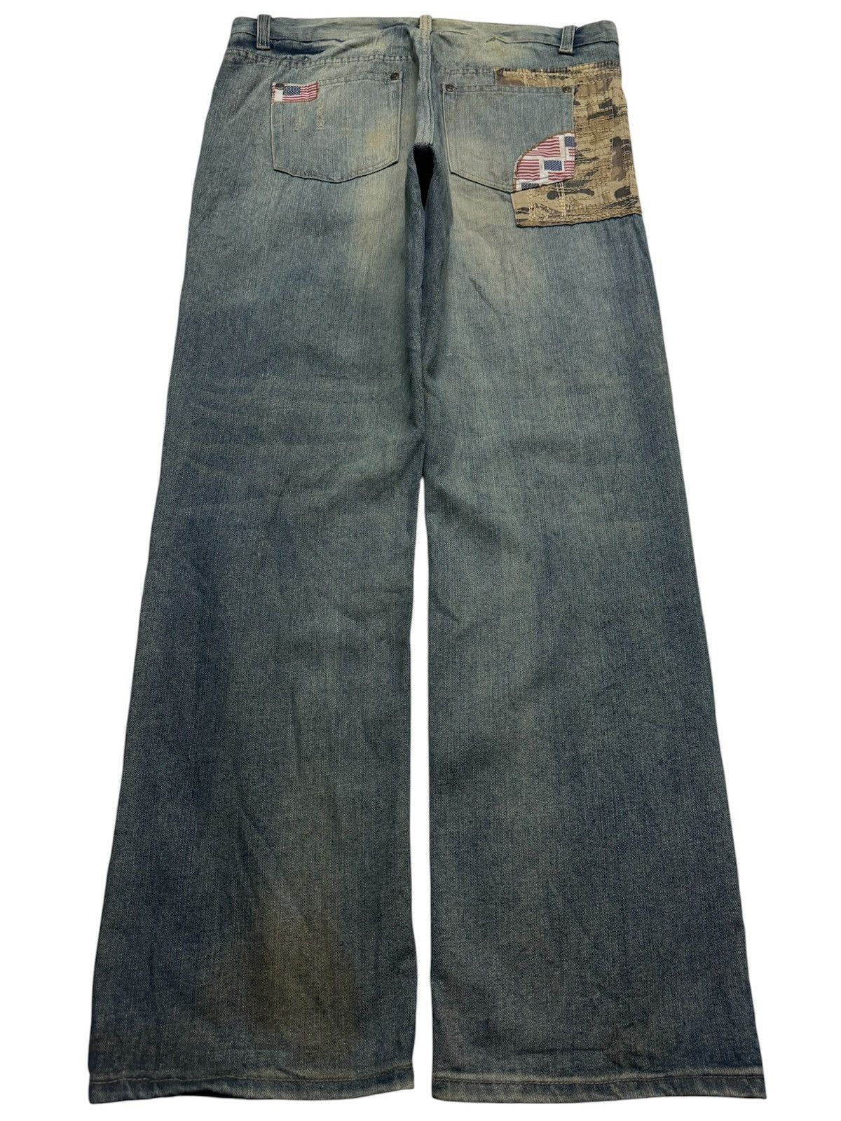 Tornado Mart ❗️BIG SIZE❗️GRUNGE APACHE VINTAGE & DENIM GS-115 MUDMAX CRAZY Size US 39 - 2 Thumbnail