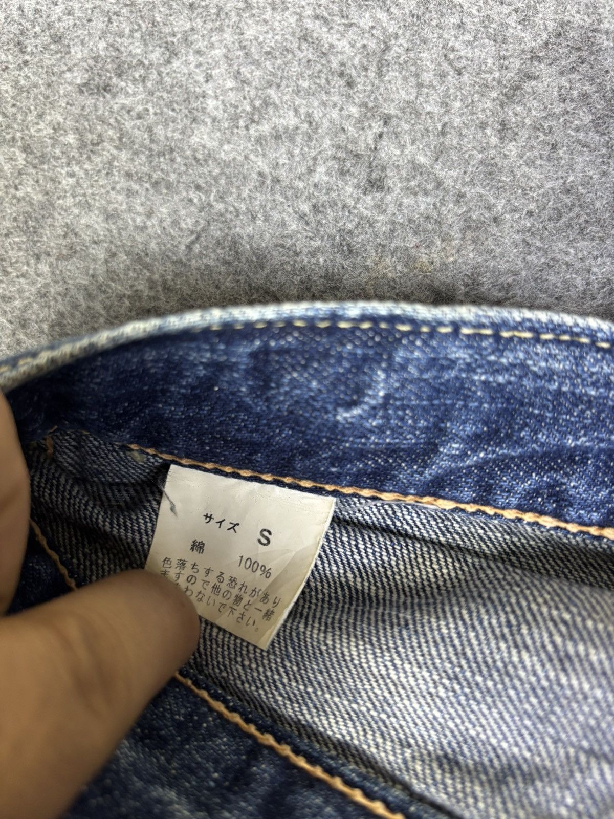 Japanese Brand Vtg Acoustic Okayama Street Beautiful Fades Bush Denim K163 Size US 28 / EU 44 - 19 Thumbnail