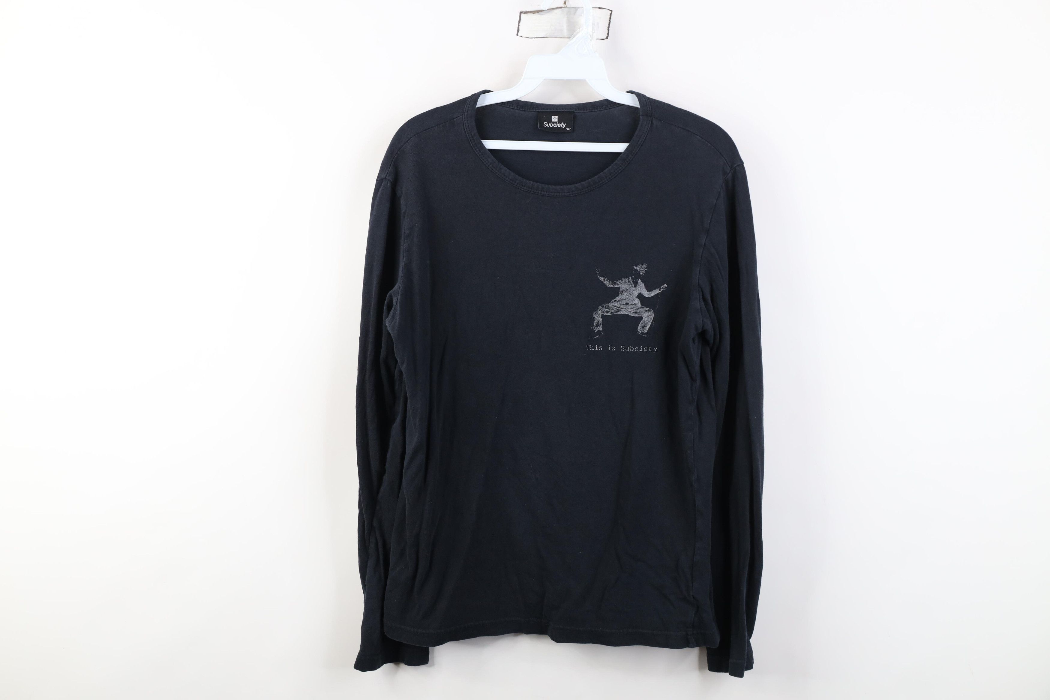 Vintage Vintage Y2K Subciety Japan Streetwear Long Sleeve T-Shirt Size M / US 6-8 / IT 42-44 - 1 Thumbnail