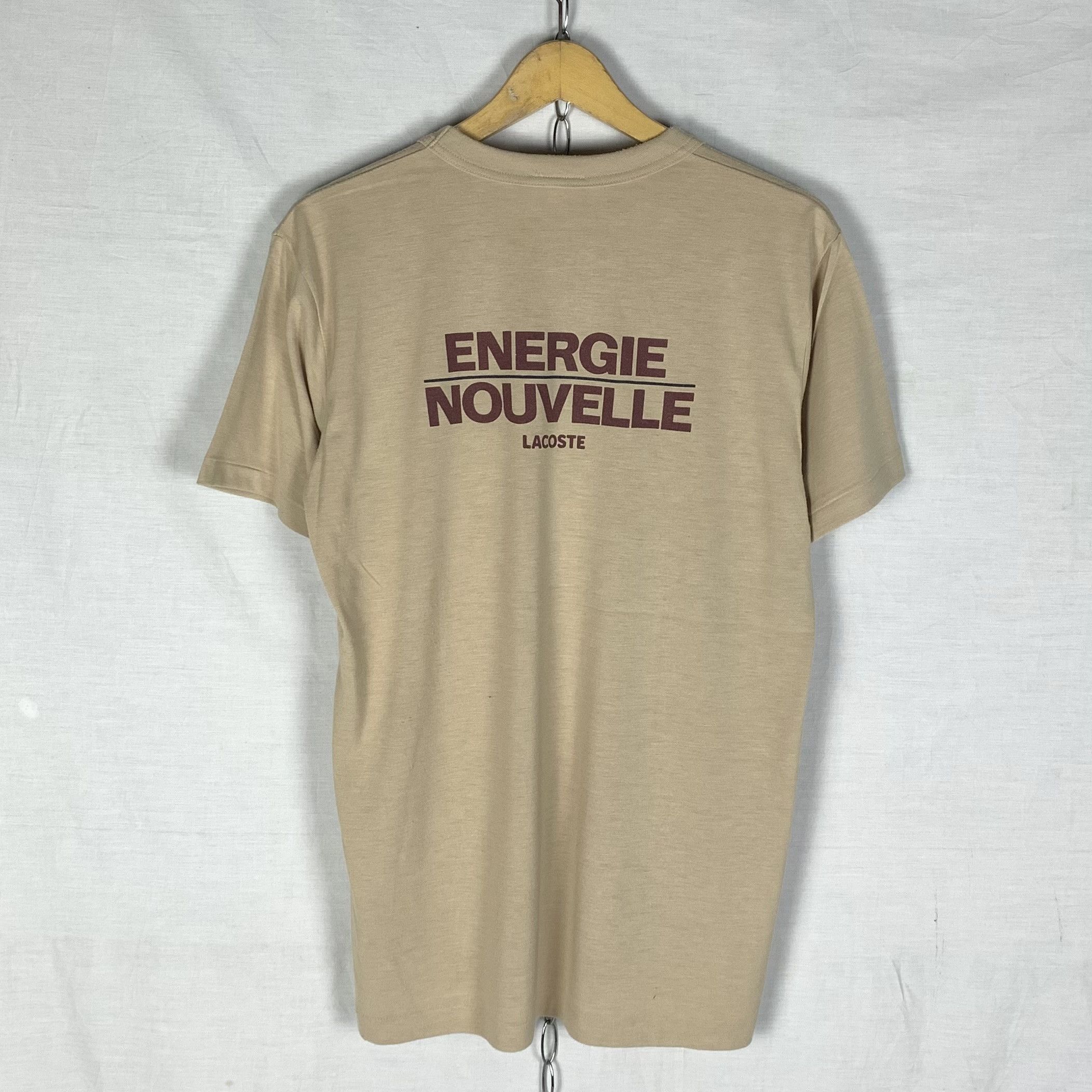 Lacoste Vintage Lacoste Tshirt Size US M / EU 48-50 / 2 - 1 Thumbnail
