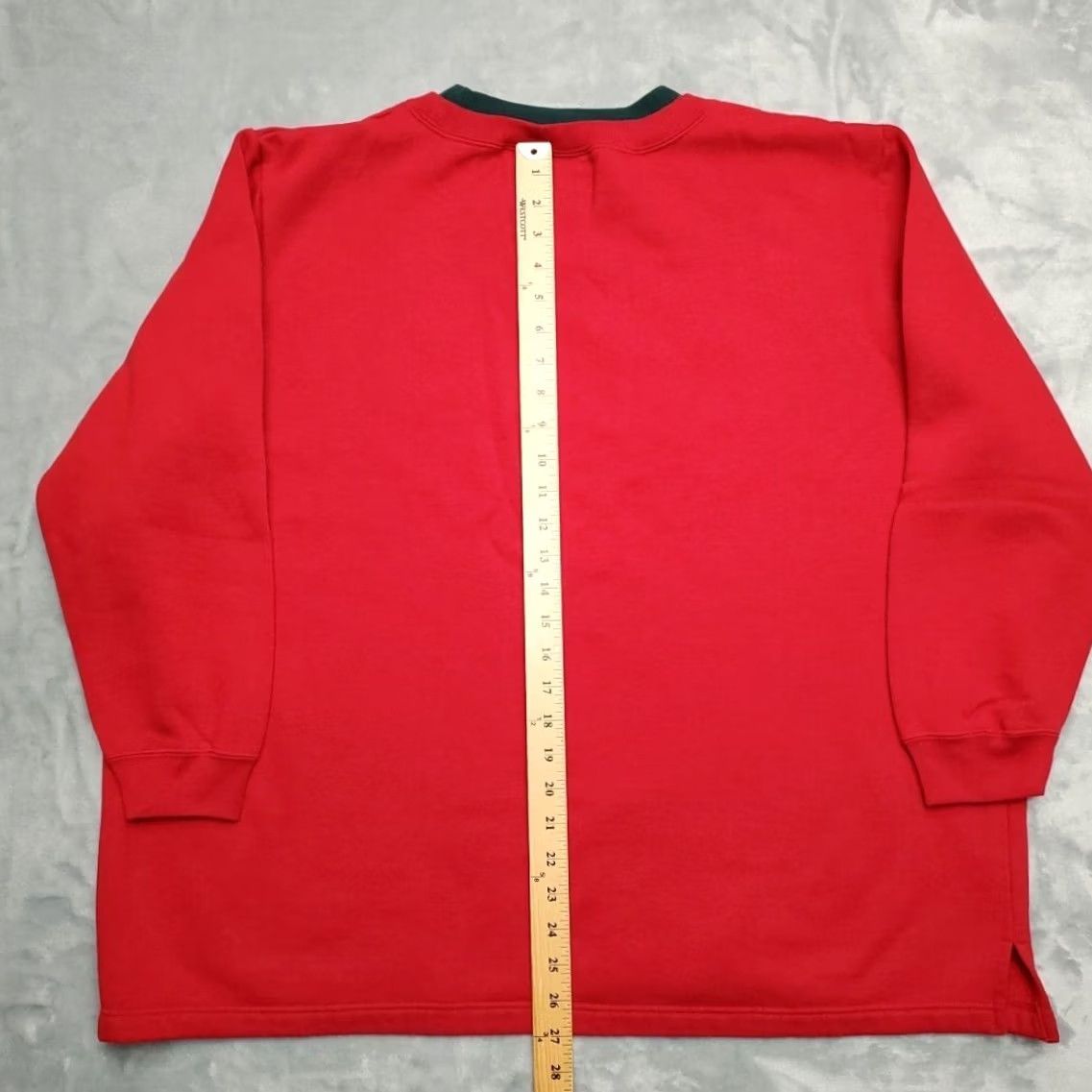 Vintage VINTAGE Christmas Sweater Womens 24w Red Noel Holiday Crewneck Pullover Retro 90s Mens Womens Boys Girls Size 3XL / US 20-22 - 6 Thumbnail
