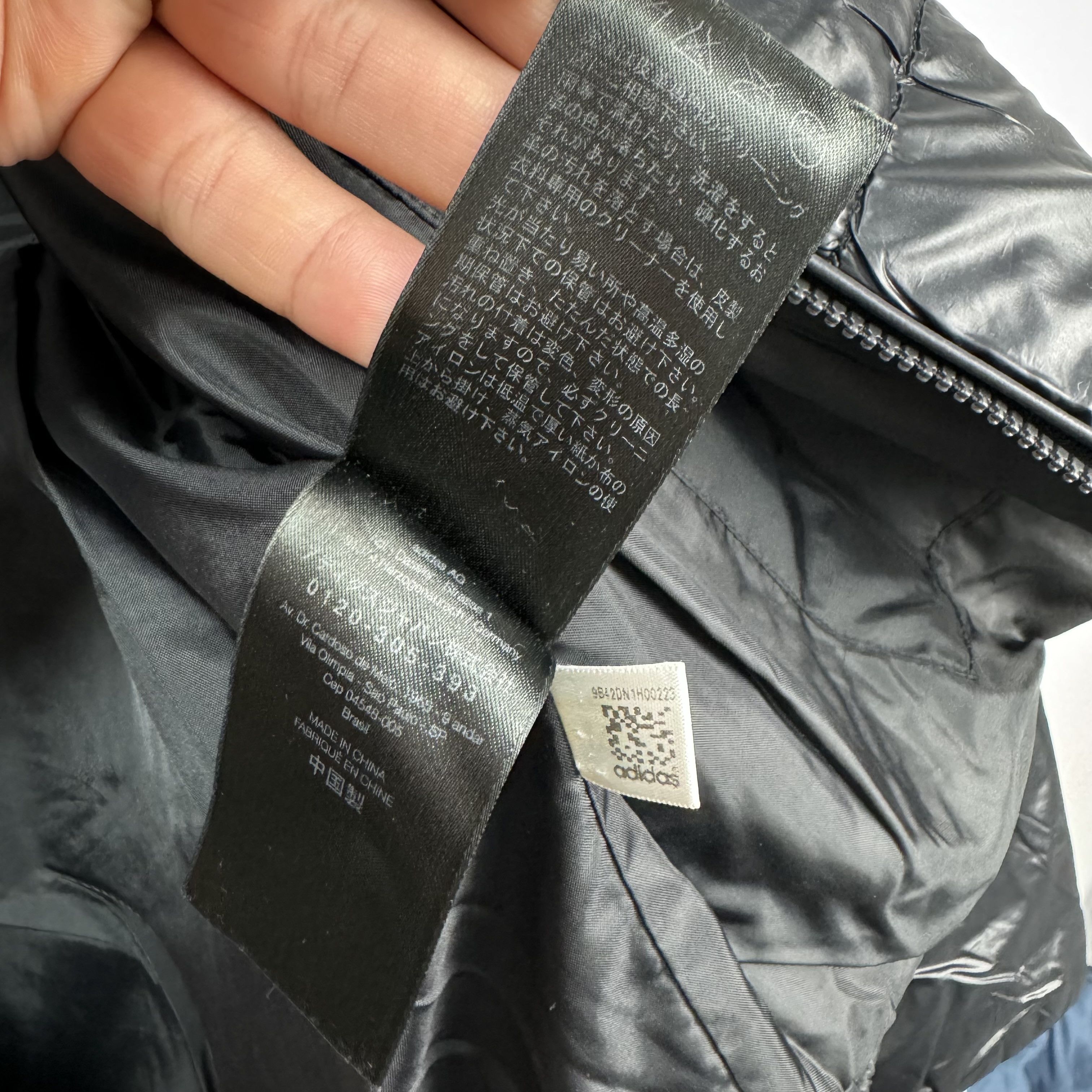 Adidas × Y-3 × Yohji Yamamoto ADIDAS Y-3 YOHJI YAMAMOTO HOODED DOWN BLACK METALLIC JACKET Size US XL / EU 56 / 4 - 5 Thumbnail