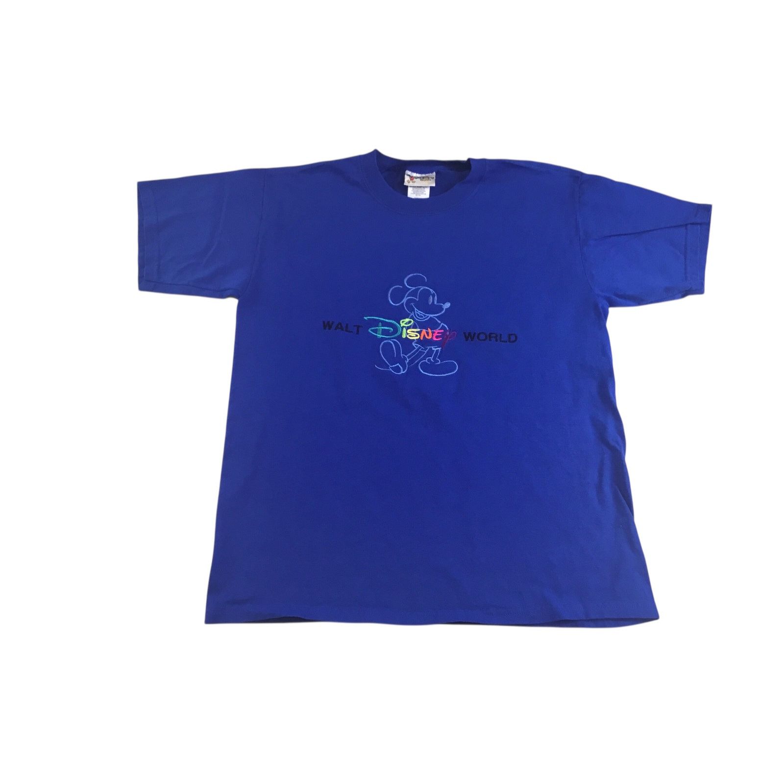 Disney Mickey Mouse Walt Disney World T-Shirt Blue Size Small Size S / US 4 / IT 40 - 1 Thumbnail