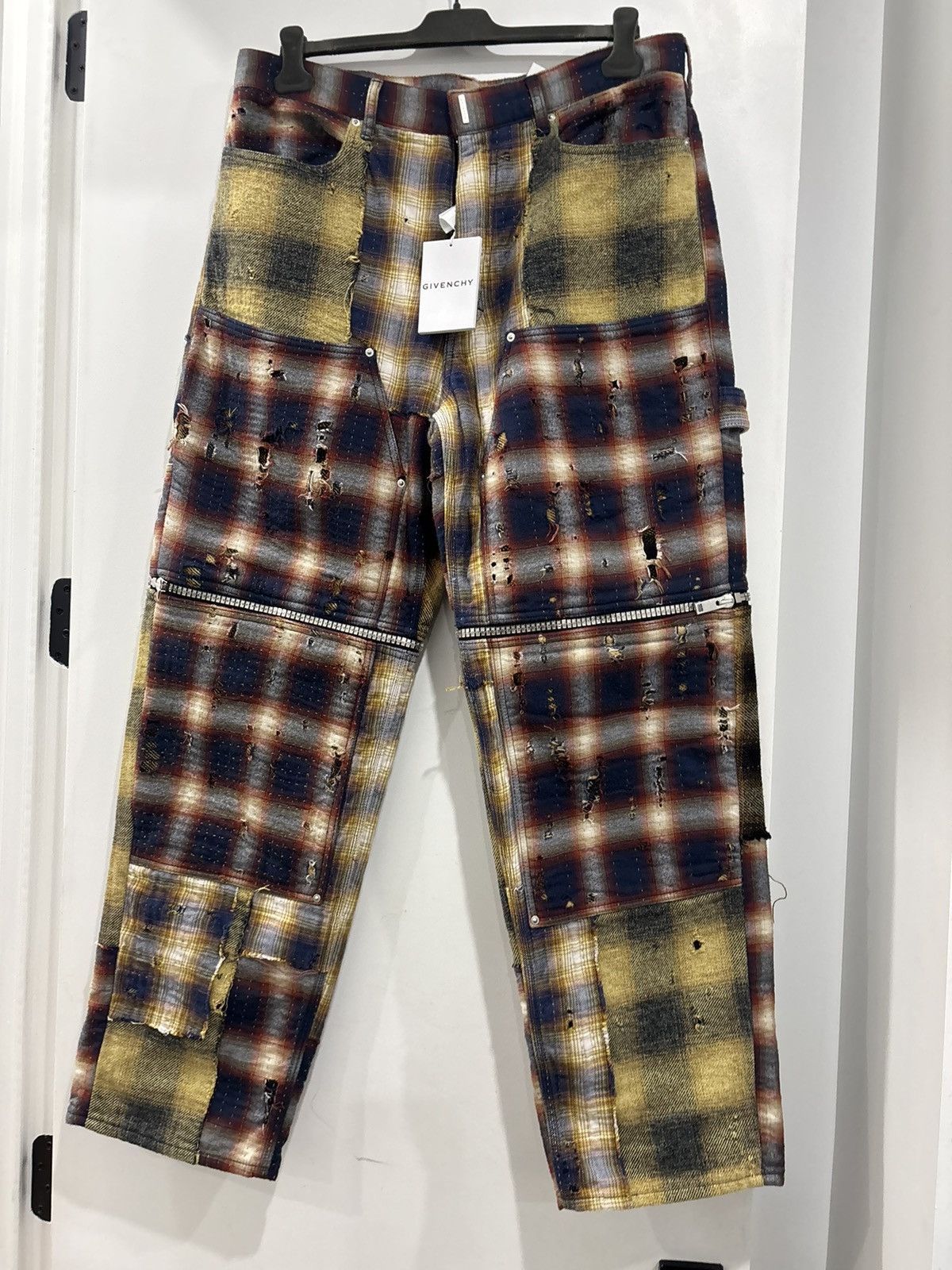 Givenchy Givenchy runway Zip Detailed Carpenter Jeans Size US 36 / EU 52 - 1 Thumbnail