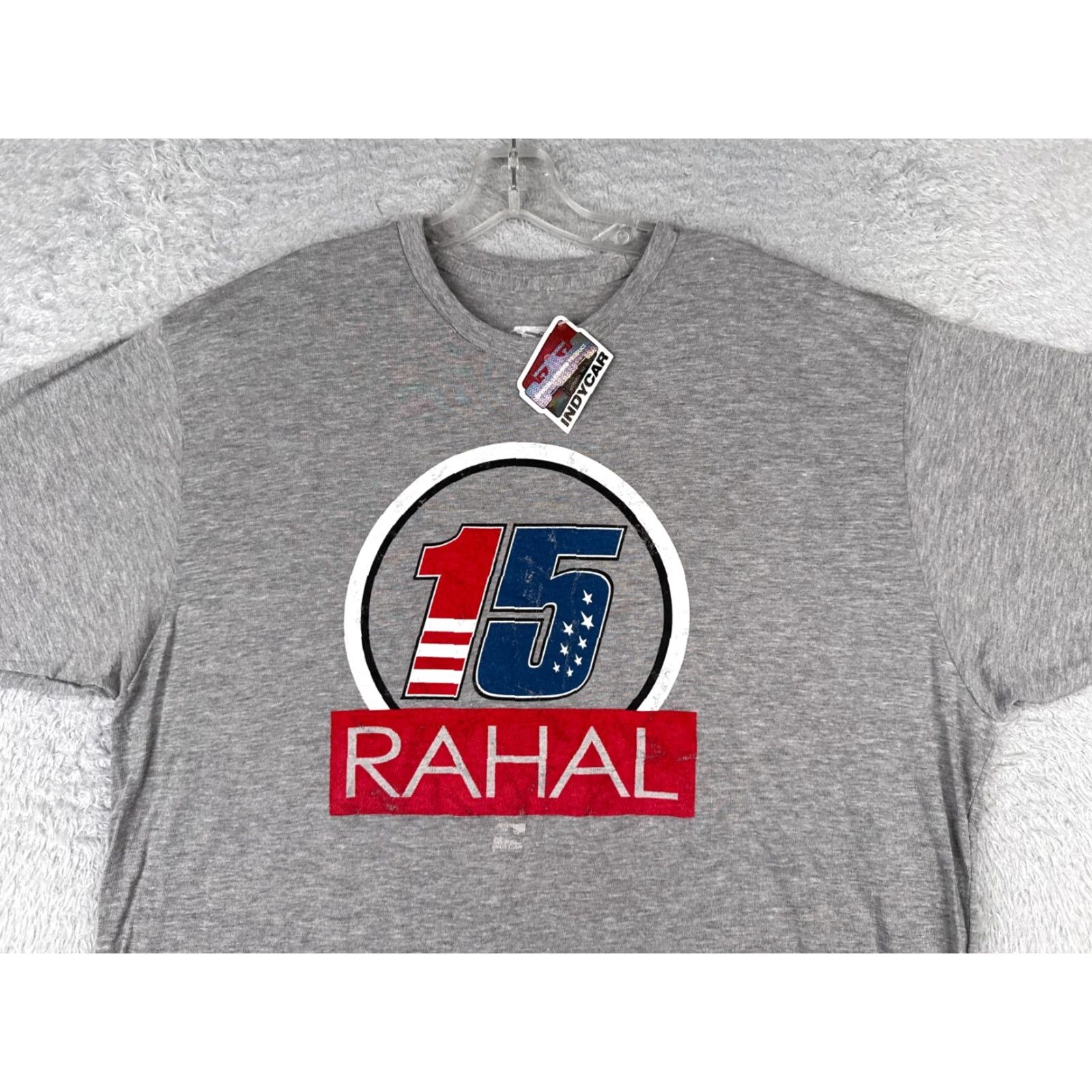 Vintage Indycar Shirt Adult XL Gray EI-LO INC T-Shirt Men’s Cars Racing Logo Cotton New Size US XL / EU 56 / 4 - 4 Thumbnail