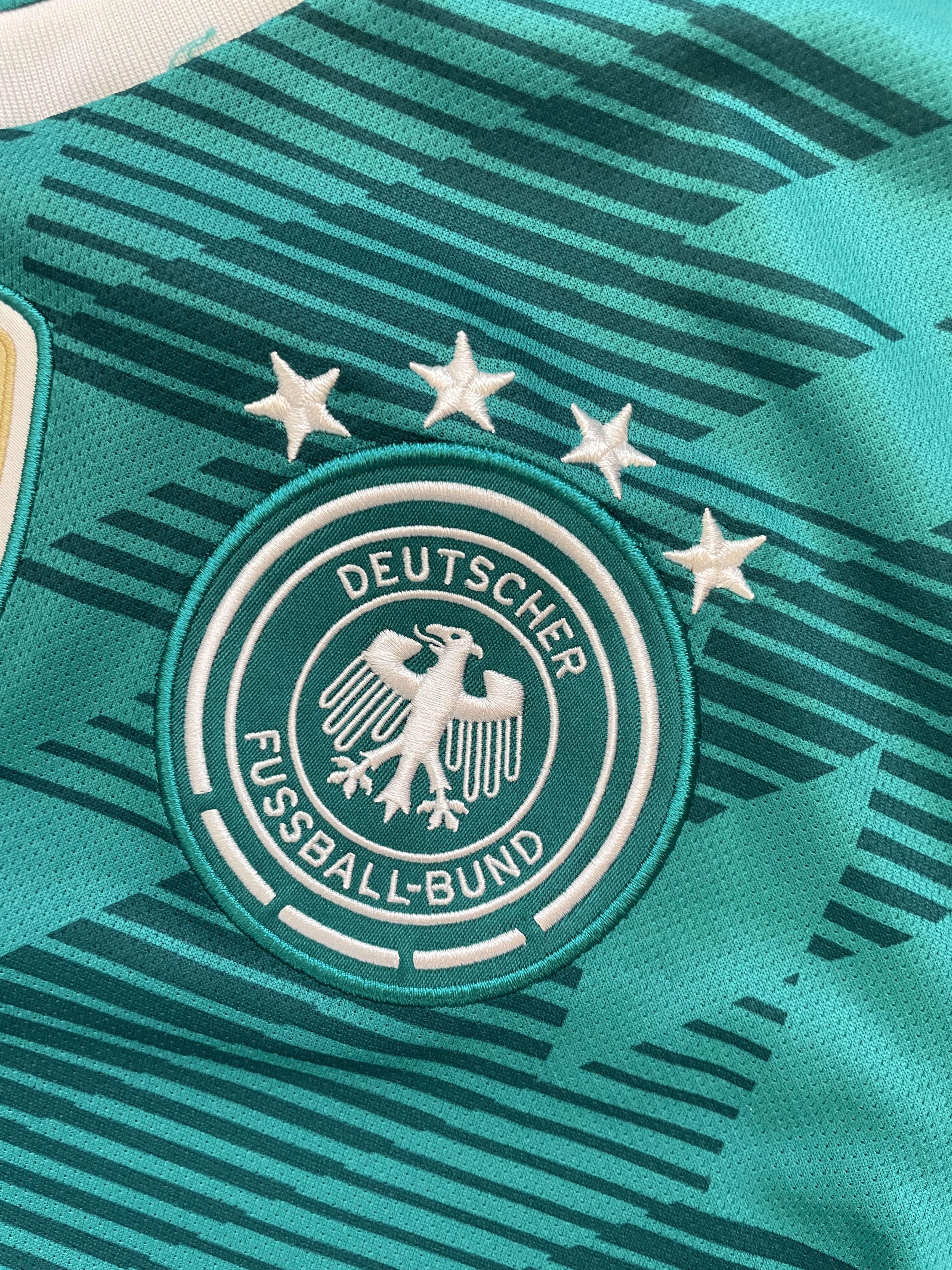 Adidas ADIDAS BLOKECORE GERMANY TEAL 2018 BLOKECORE JERSEY Size US S / EU 44-46 / 1 - 2 Thumbnail