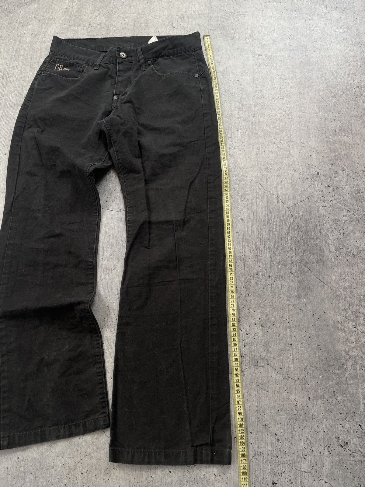 G-Star × Japanese Brand Vintage pants G Star Raw y2k denim flared baggy Japan style Size US 34 / EU 50 - 8 Thumbnail