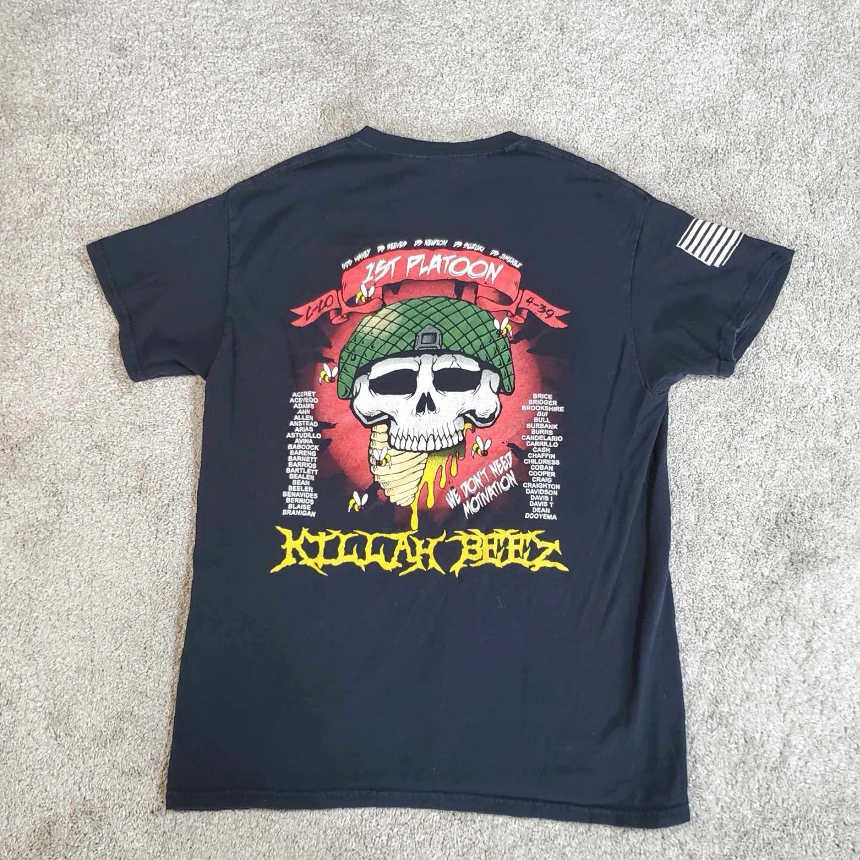 Vintage FT Jackson Basic Combat Training Men Short Sleeve T Shirt Size Medium Shirt Size US M / EU 48-50 / 2 - 2 Thumbnail