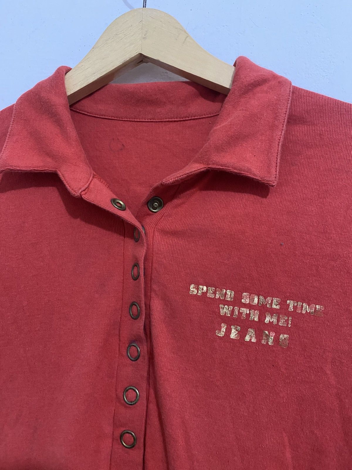 If Six Was Nine × Japanese Brand × Le Grande Bleu (L.G.B.) Japanese button styled longsleeve poem yasuyukiishii Size US S / EU 44-46 / 1 - 4 Thumbnail