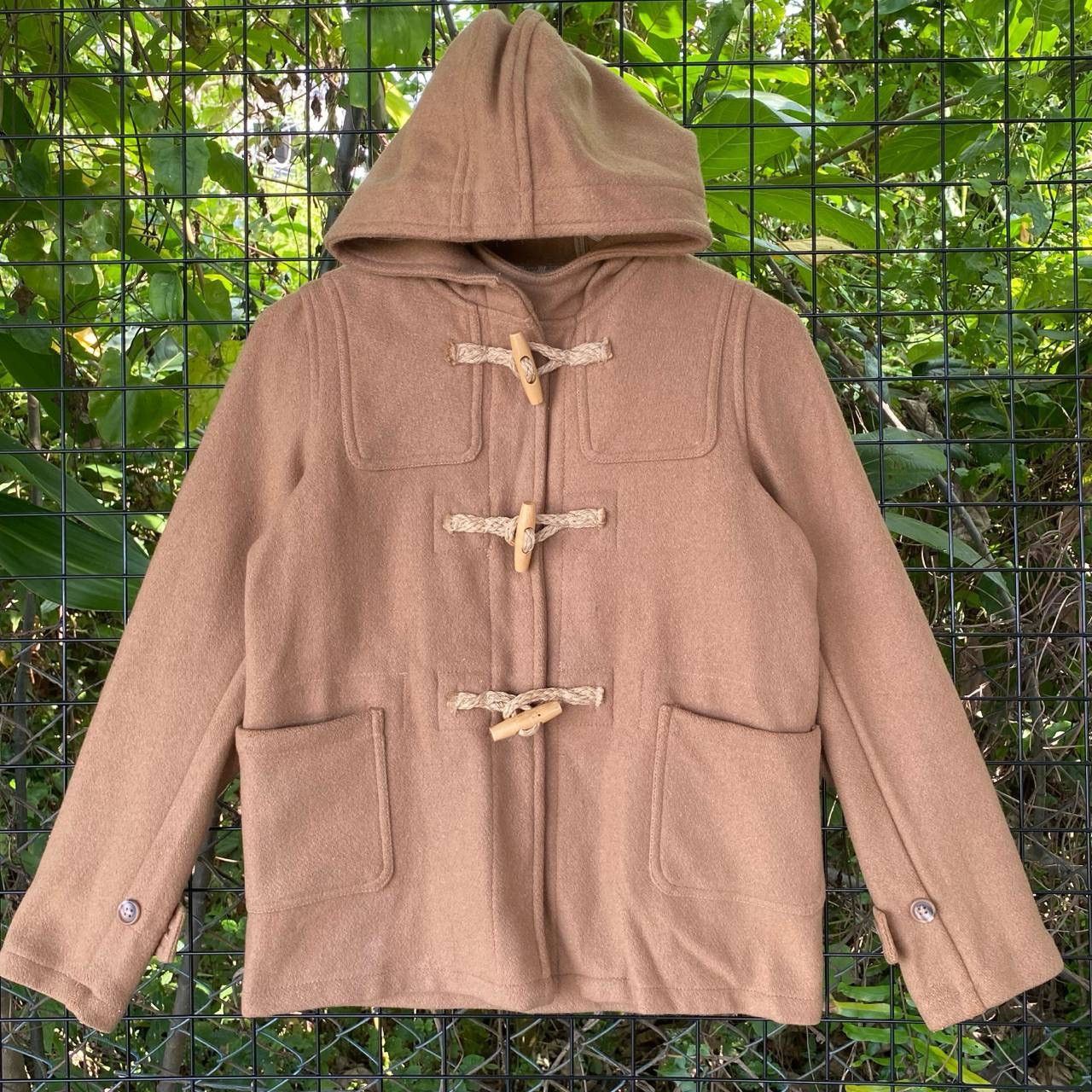 Designer × Fidelity Vintage Designer Duffel Coat Jacket Size M / US 6-8 / IT 42-44 - 2 Thumbnail