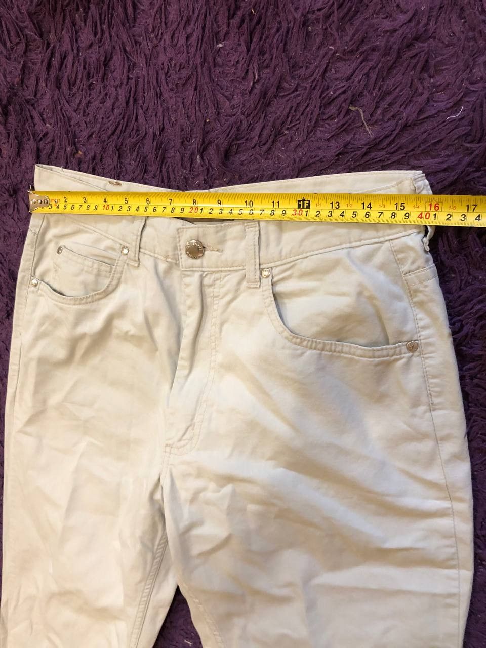 Valentino Luxury Denim Pants Logo Valentino Y2K Vintage Jeans Size US 34 / EU 50 - 15 Thumbnail