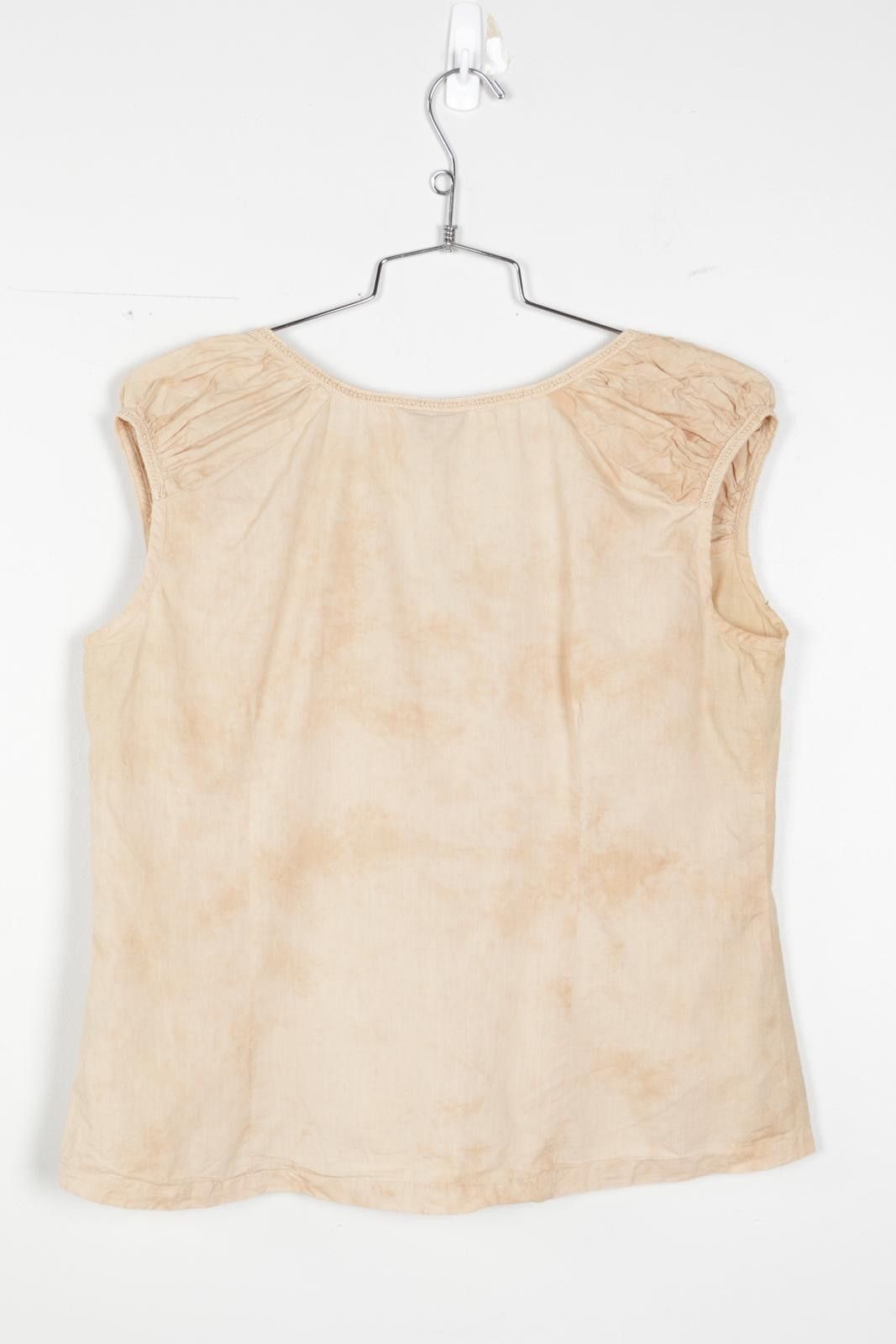 Other 00's Blu Stop Buttoned Tank Top Size L / US 10 / IT 46 - 2 Thumbnail