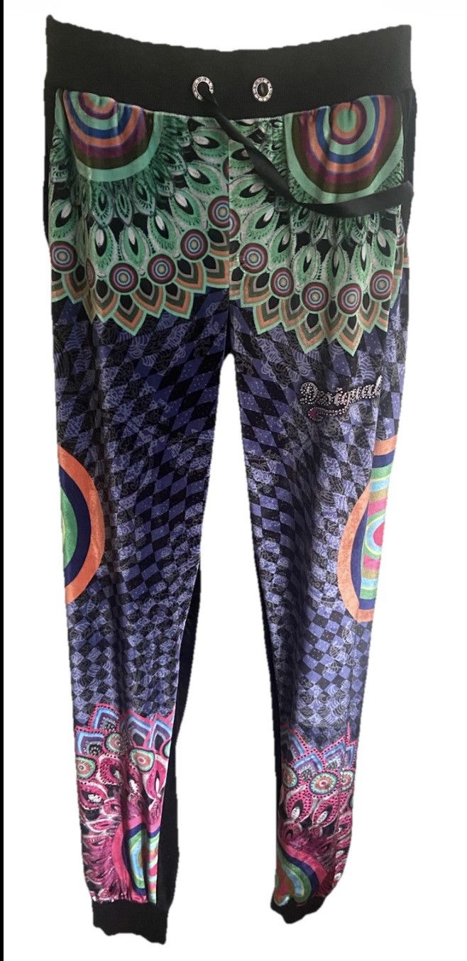 Desigual Desigual Trousers Joggers Elasticated Waist Women's Size L Size 30" / US 8 / IT 44 - 1 Thumbnail