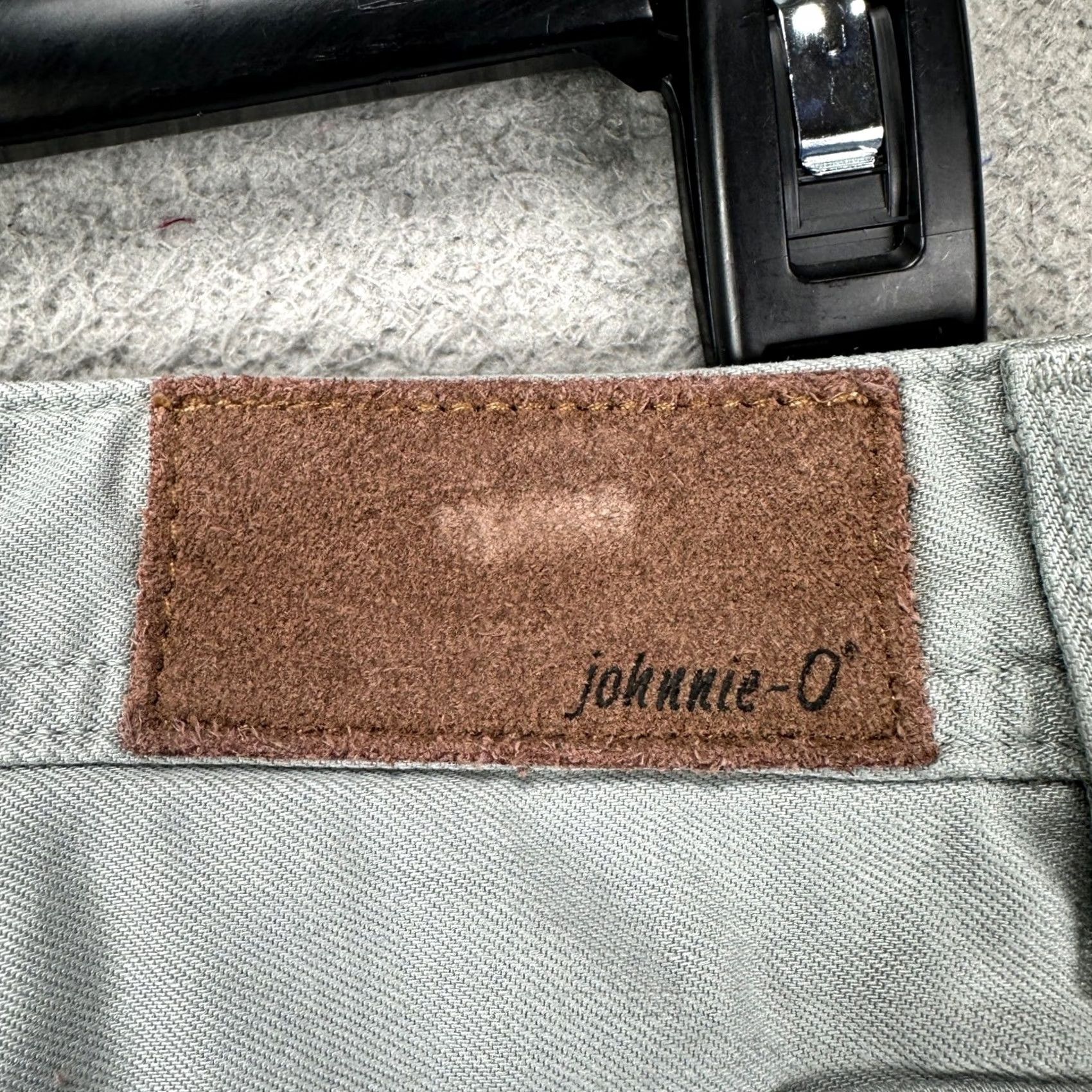 johnnie-O Johnnie-O Jeans Slim Fit Mens 30X34 Light Gray Stretch 5 Pockets Denim Casual Shirt? Size US 30 / EU 46 - 5 Thumbnail