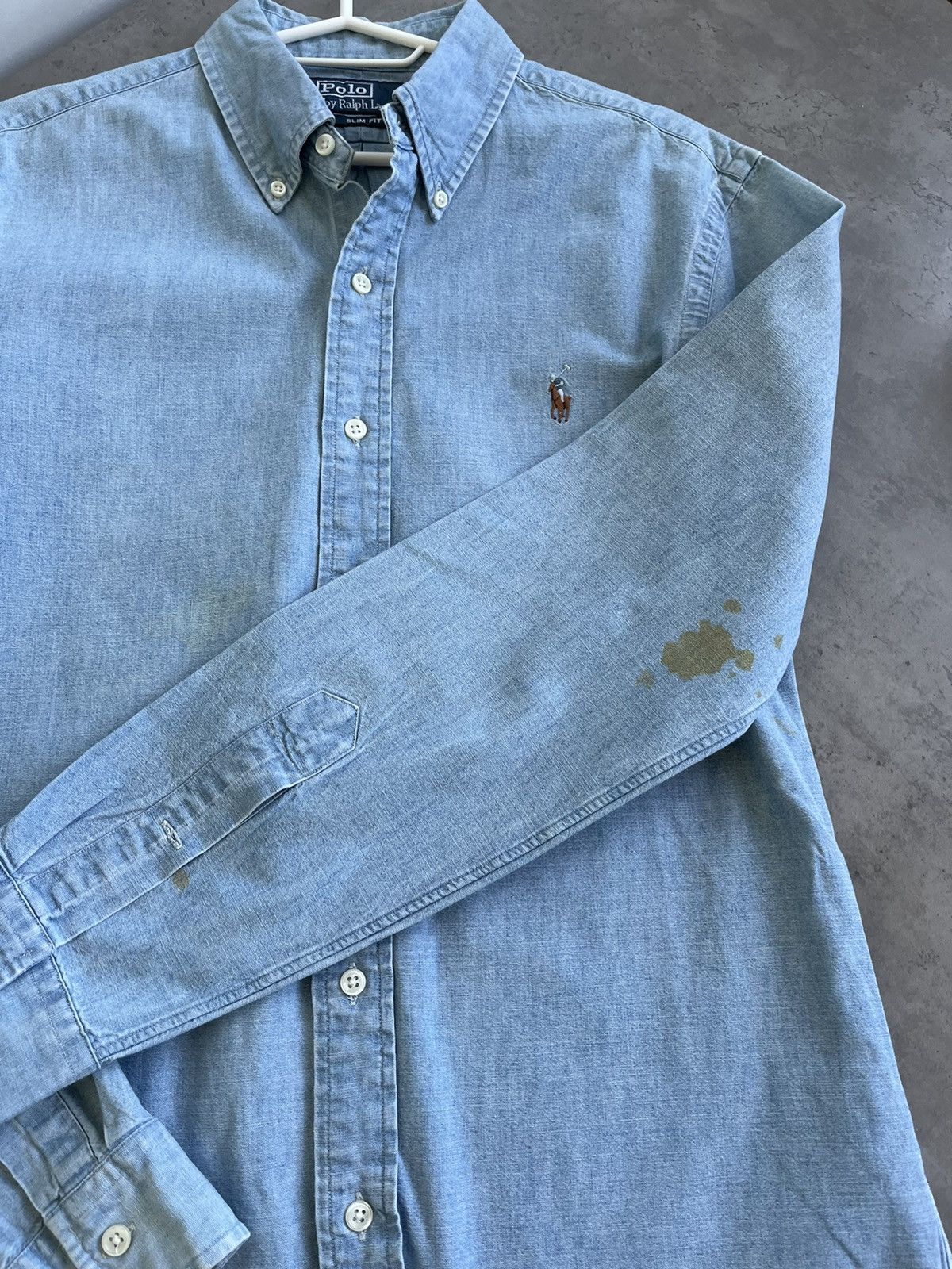 Polo Ralph Lauren × Ralph Lauren Polo Ralph Lauren Denim Logo Shirt men M Size US M / EU 48-50 / 2 - 5 Thumbnail