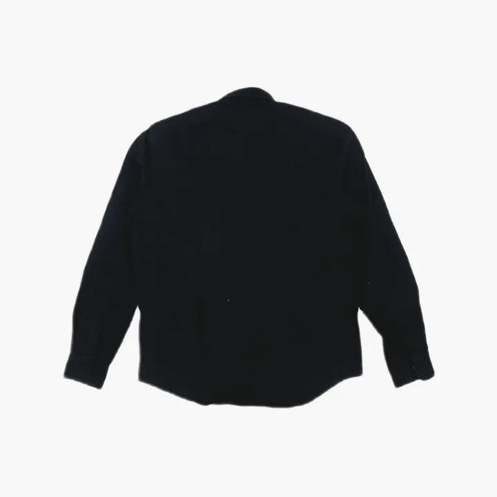 AMI AMIPARIS Black Long Sleeve Shirt with Logo -2507 Size US M / EU 48-50 / 2 - 3 Thumbnail