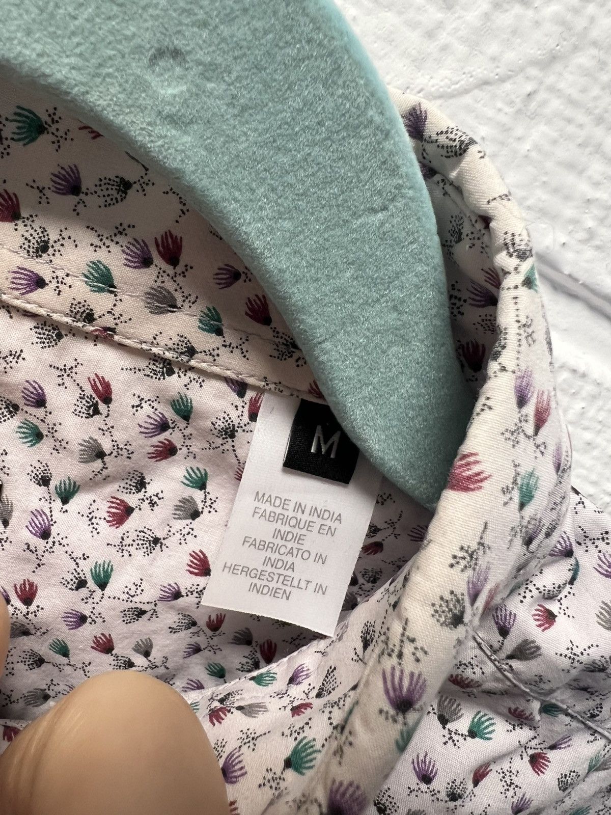 Paul Smith Small floral print shirt Size US M / EU 48-50 / 2 - 3 Thumbnail