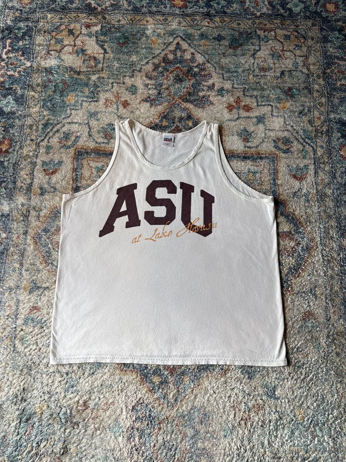 Vintage Vintage Arizona State University Collegiate Tank Top Size XL Size US XL / EU 56 / 4 - 1 Thumbnail