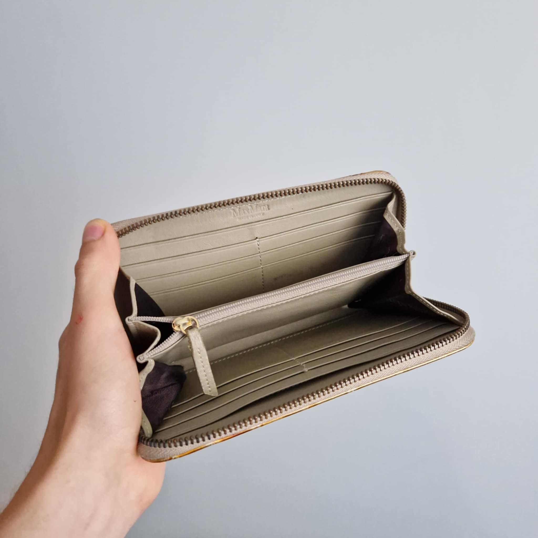 Max Mara Vintage Max Mara Crocodile-Effect Wallet Size ONE SIZE - 6 Thumbnail