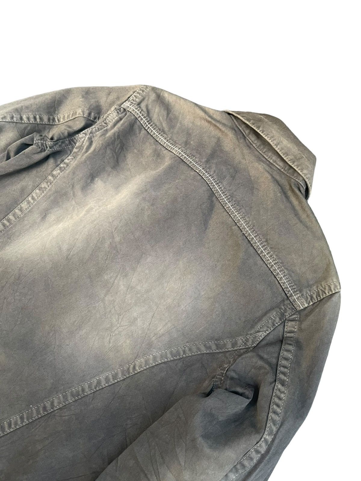 Japanese Brand Cav-000 Sun Faded Denim Jacket Size US S / EU 44-46 / 1 - 6 Thumbnail