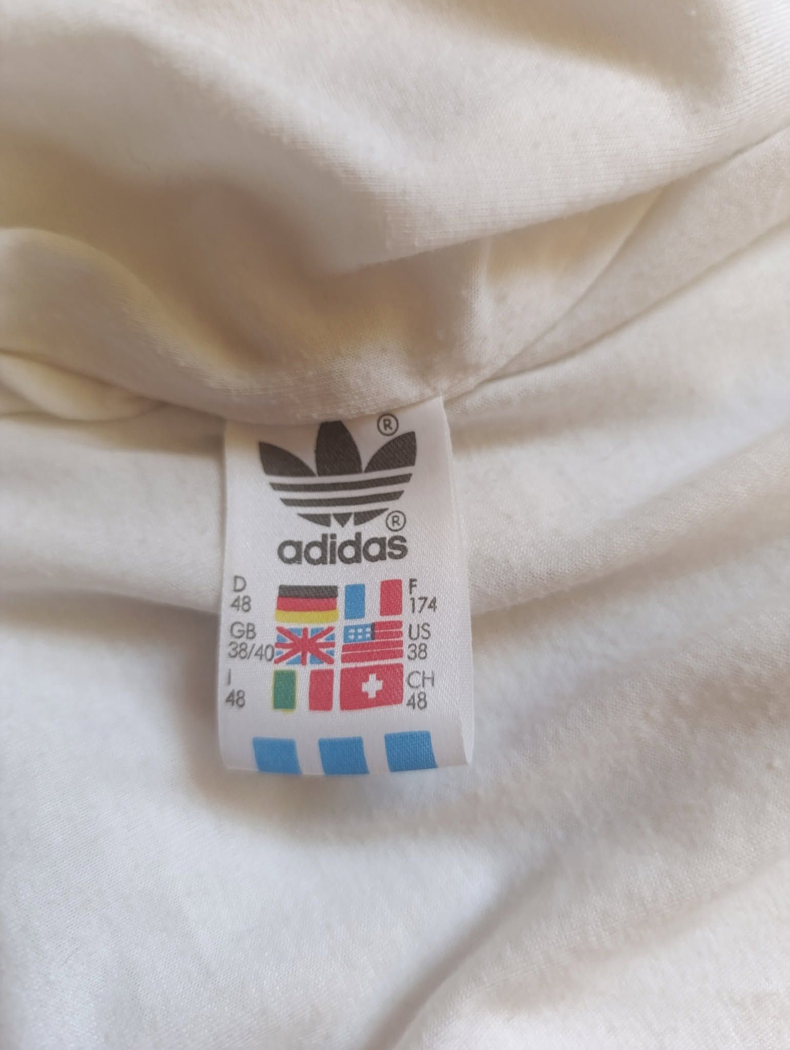 Adidas Adidas Stefan Edberg 80s Vintage Windbreaker, Rare Size US L / EU 52-54 / 3 - 8 Thumbnail