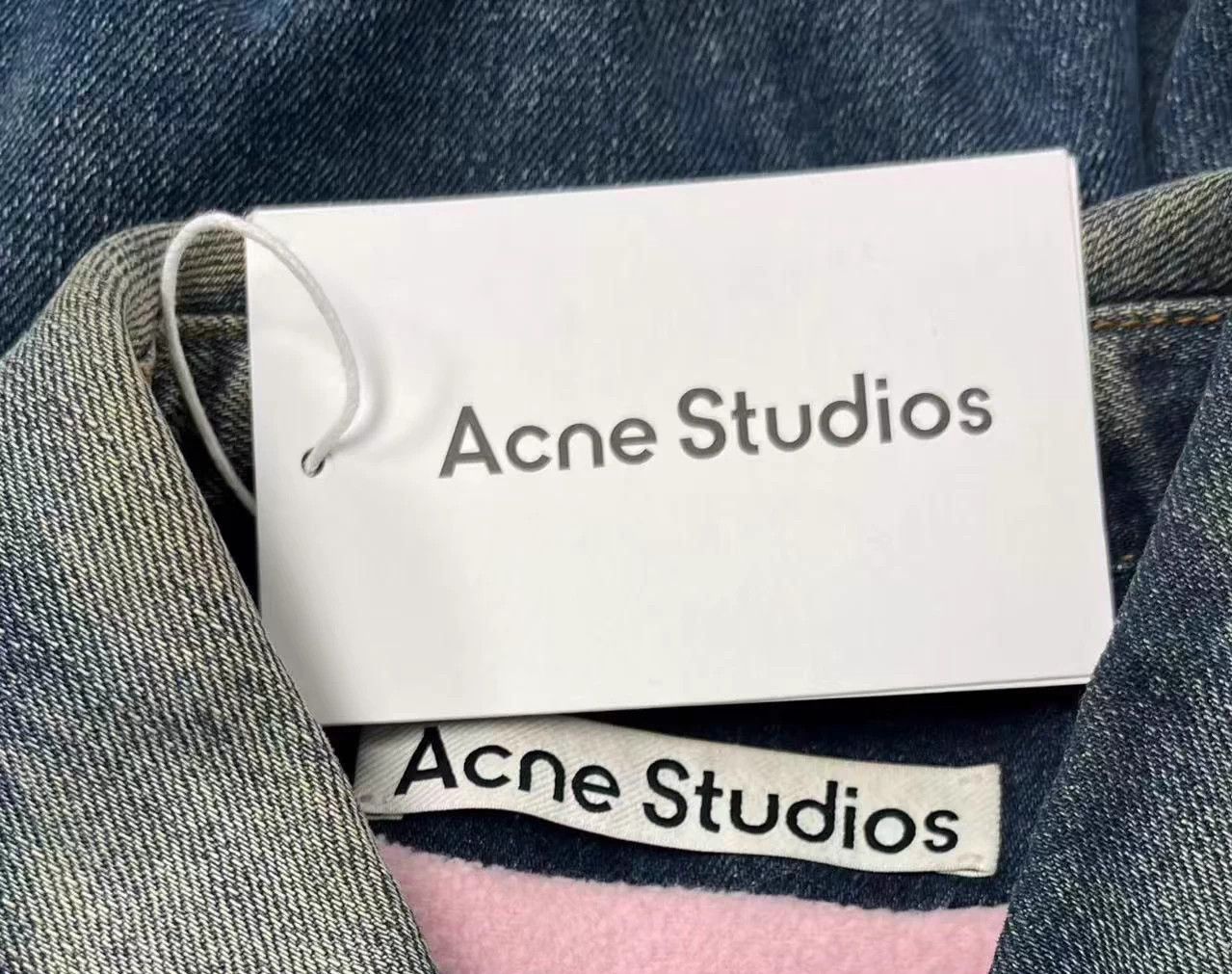 Acne Studios Acne Studios Padded Denim Relaxed Men's Mid Blue Jacket Size US S / EU 44-46 / 1 - 4 Thumbnail