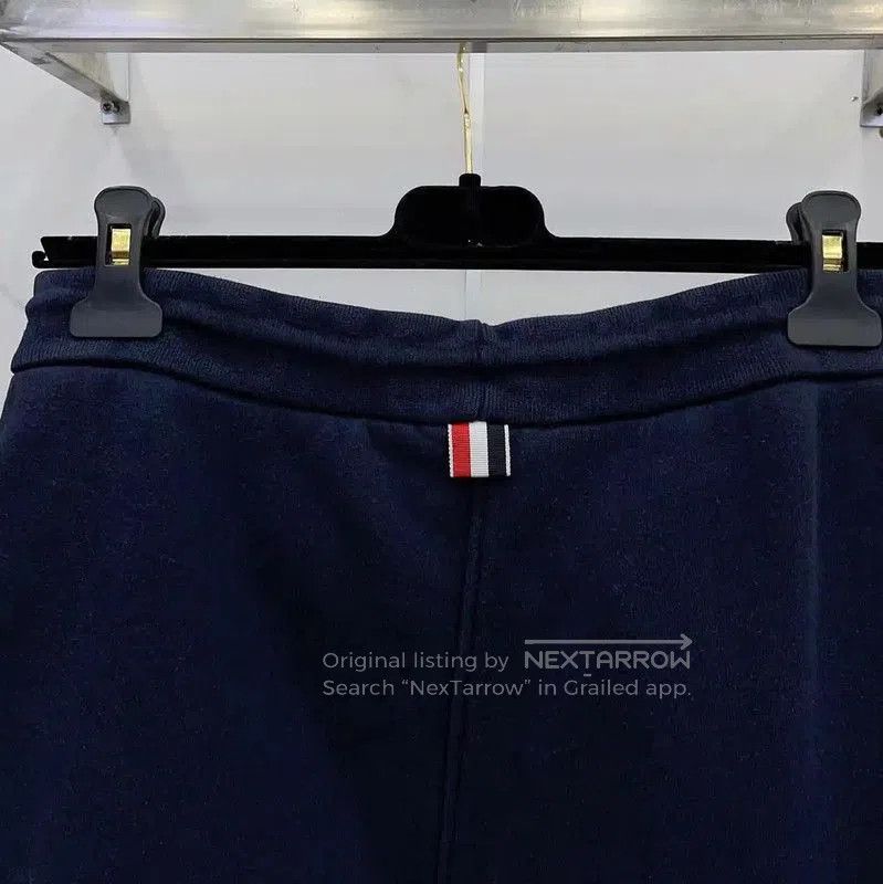 Thom Browne Thom Browne Blue Cotton Casual Pants . Size 27" / US 4 / IT 40 - 8 Thumbnail