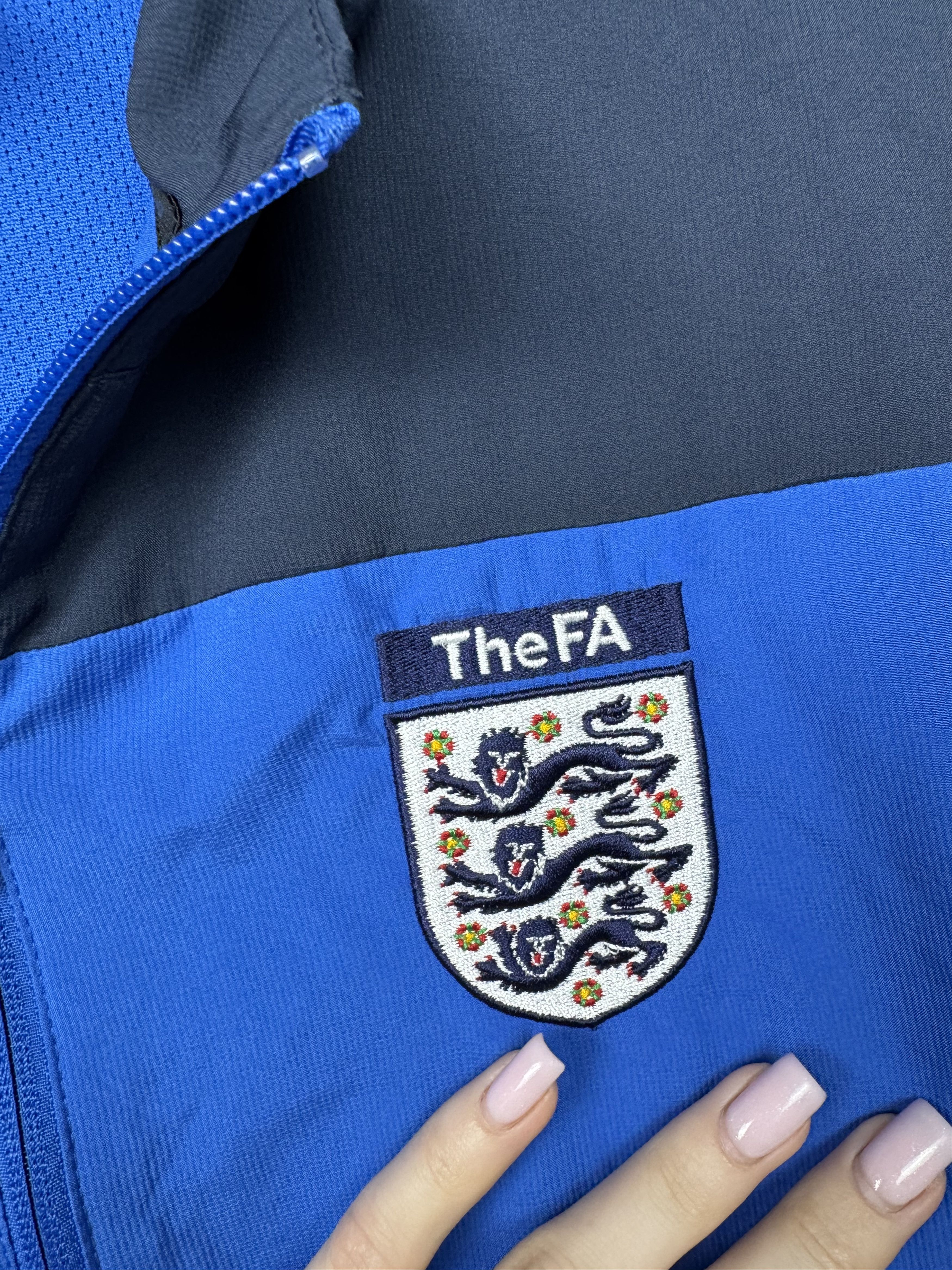 Nike Nike The FA England Mens Windbreaker Jacket Size US L / EU 52-54 / 3 - 3 Thumbnail