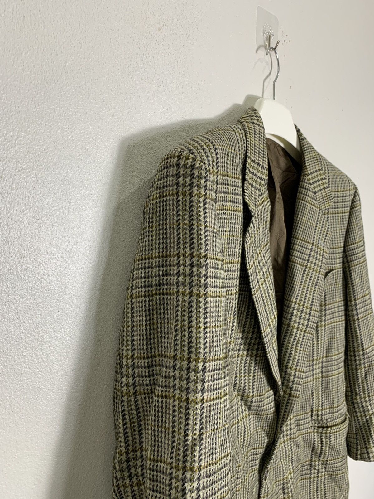 Vintage GIVENCHY PARIS TARTAN Blazer Jacket YABA STYLE Size US M / EU 48-50 / 2 - 4 Thumbnail