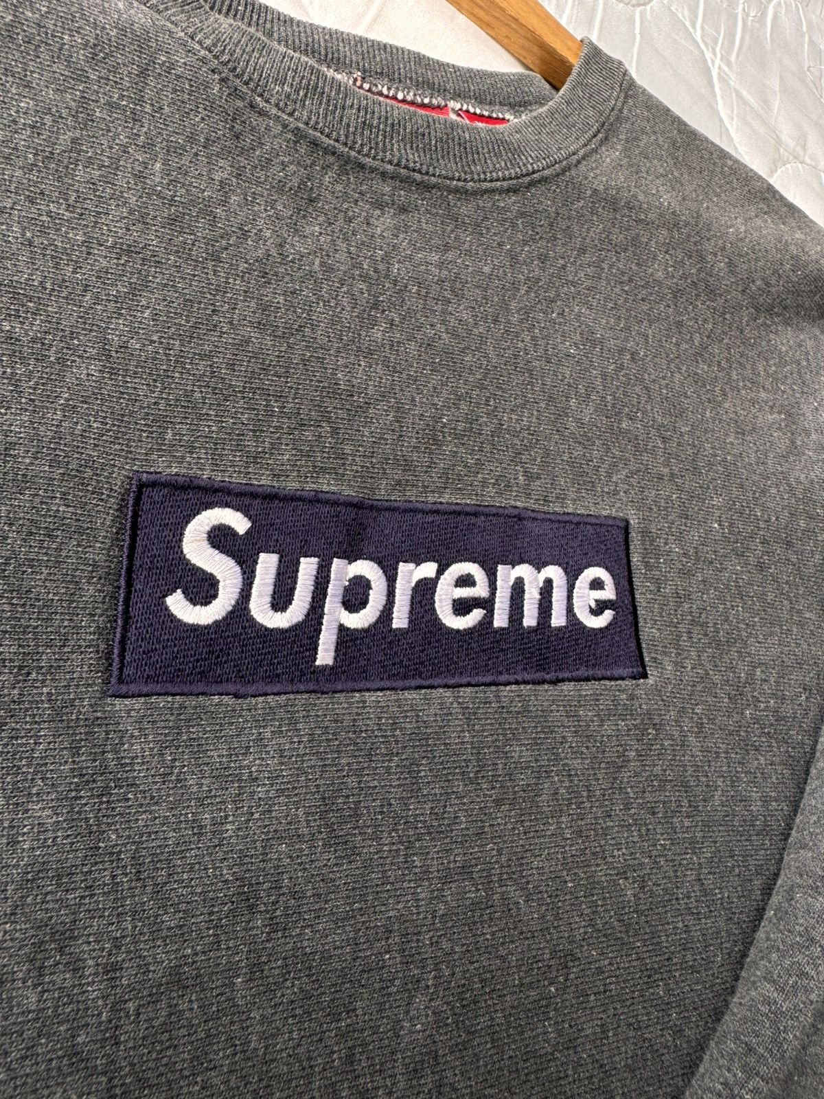 Supreme VINTAGE 1999 SUPREME BOX LOGO CREWNECK🔥 Size US M / EU 48-50 / 2 - 10 Thumbnail