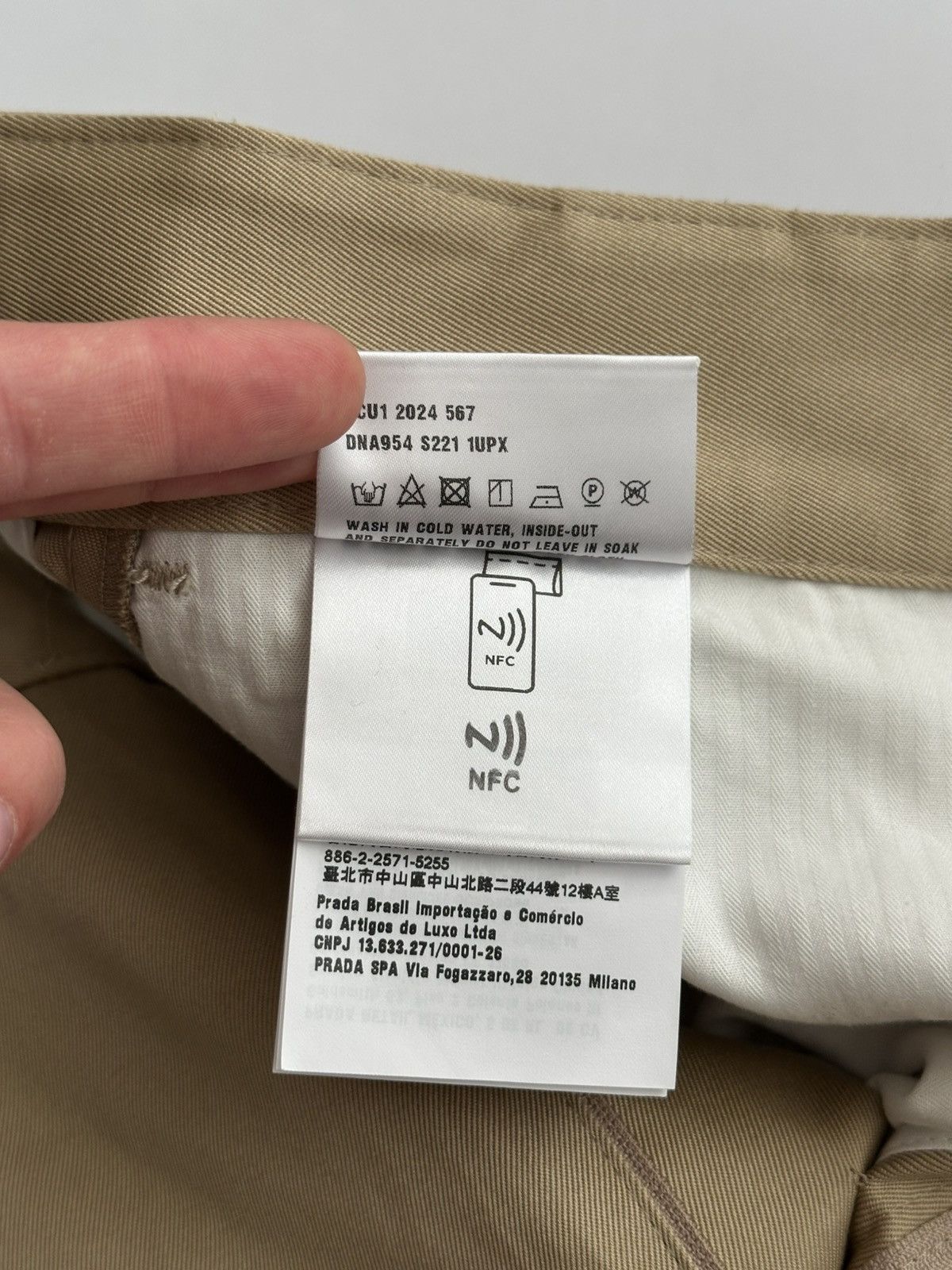 Prada Prada by Raf Simons Wide Work Pants Size US 29 - 10 Thumbnail