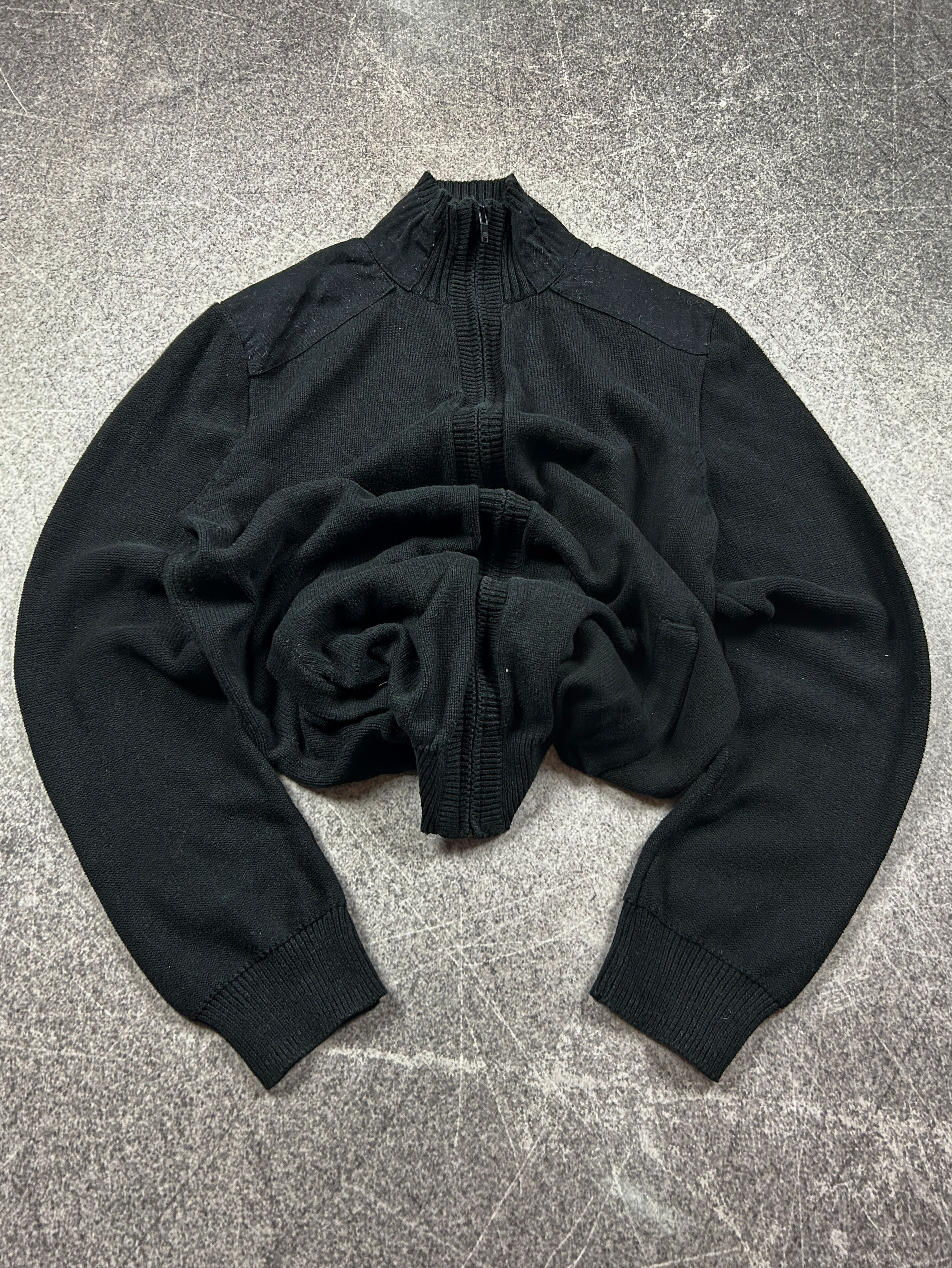 Hysteric Glamour Black Zip-Up Hoodie Unisex, Printed Logo
