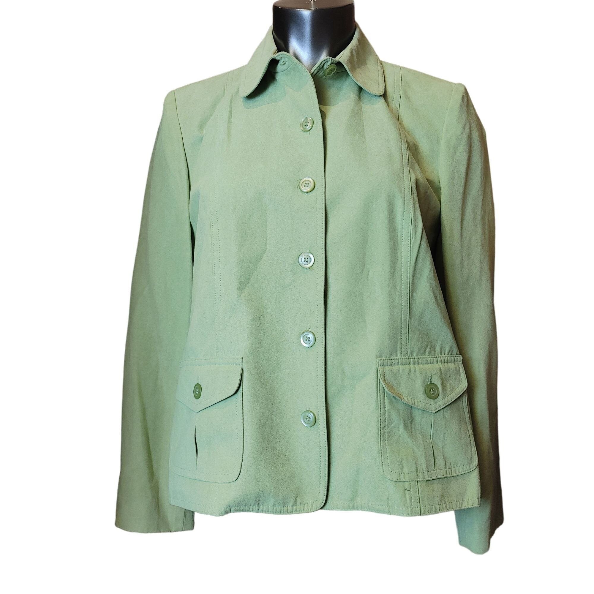 Other ALFRED DUNNER Womens 10 Petite Green Fully Lined 2 Front Poc Size L / US 10 / IT 46 - 1 Thumbnail