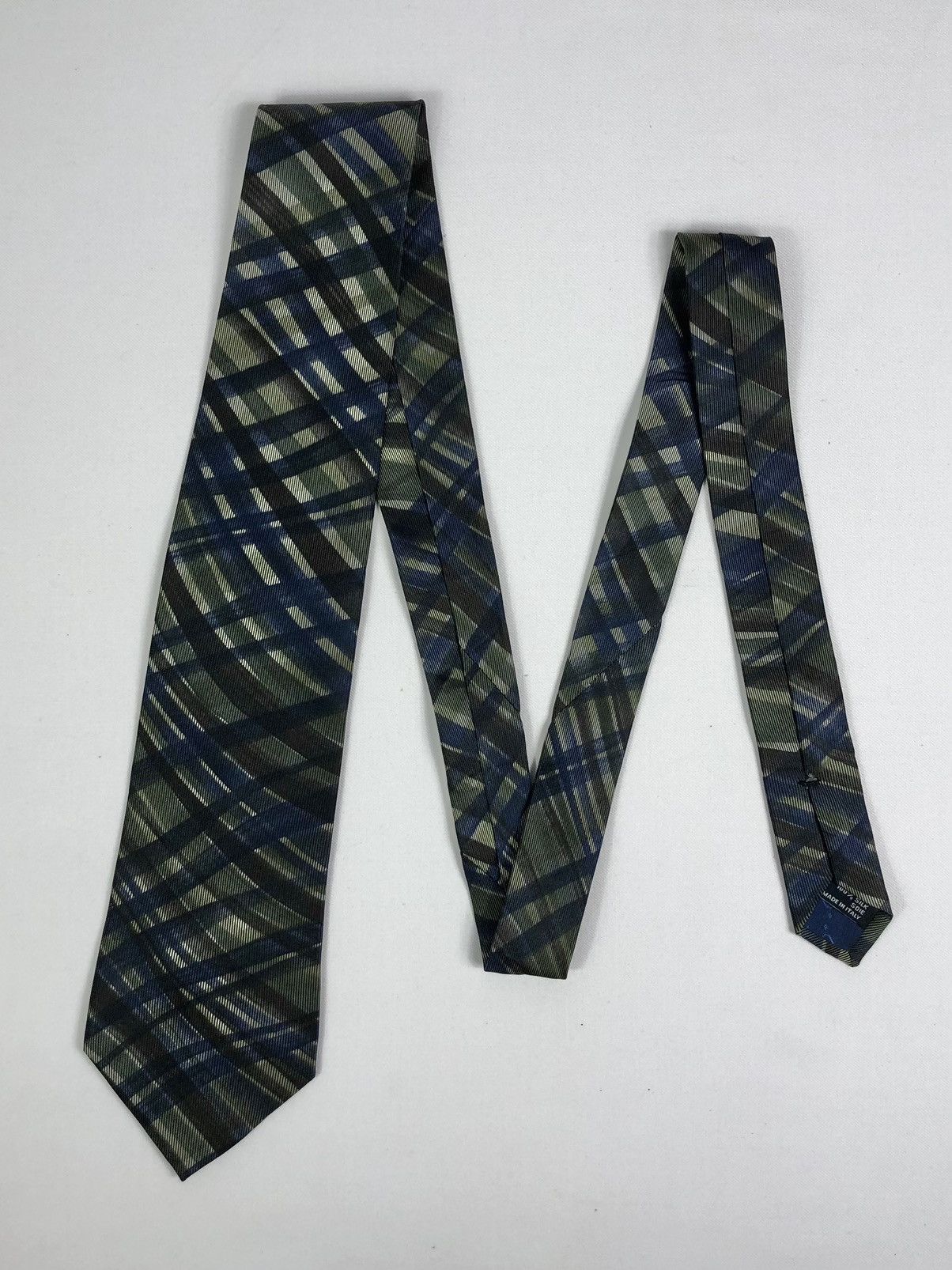 Gucci Rare Gucci Abstract Silk Tie Made in Italy Size ONE SIZE - 2 Thumbnail
