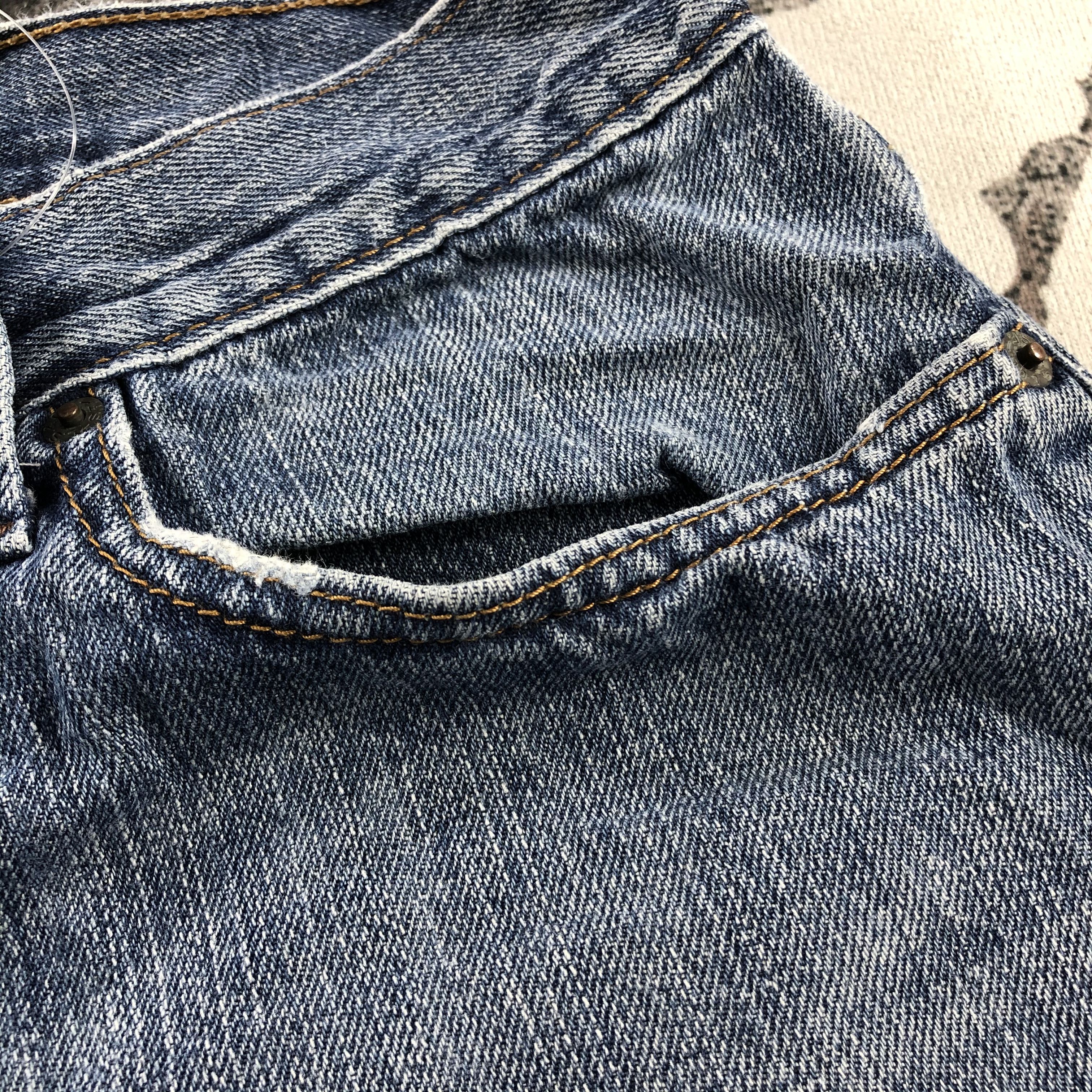 Levi's Vintage Levis 527 Jeans Blue Flare Denim KJ1116 Size US 33 - 12 Thumbnail
