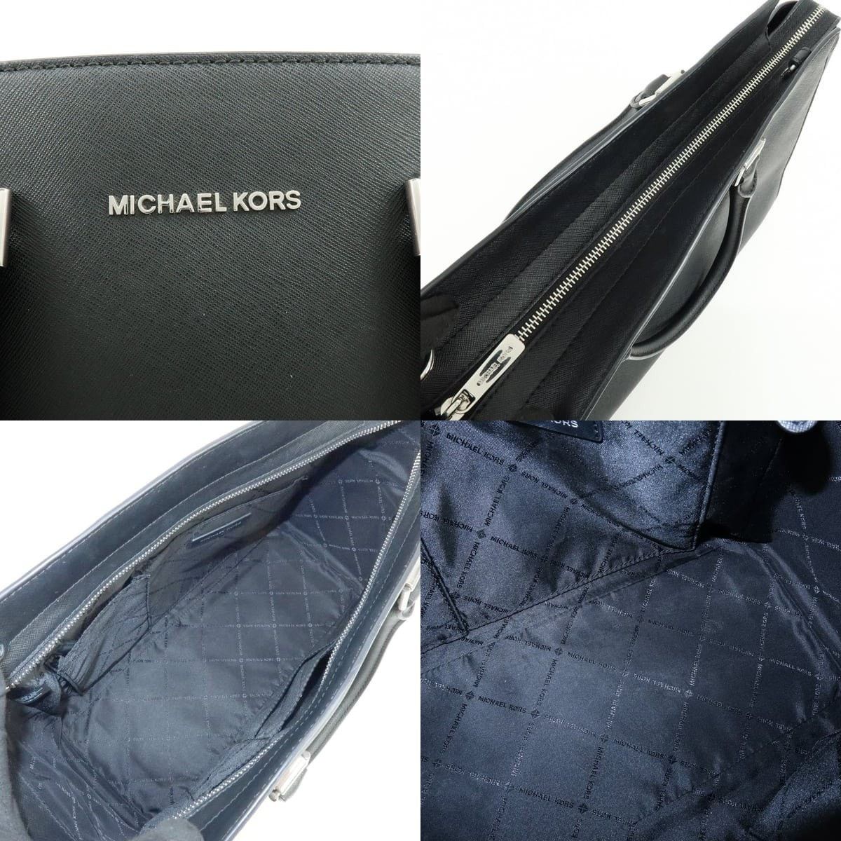 Michael Kors Michael Kors Selma Saffiano Satchel Black Size ONE SIZE - 7 Thumbnail