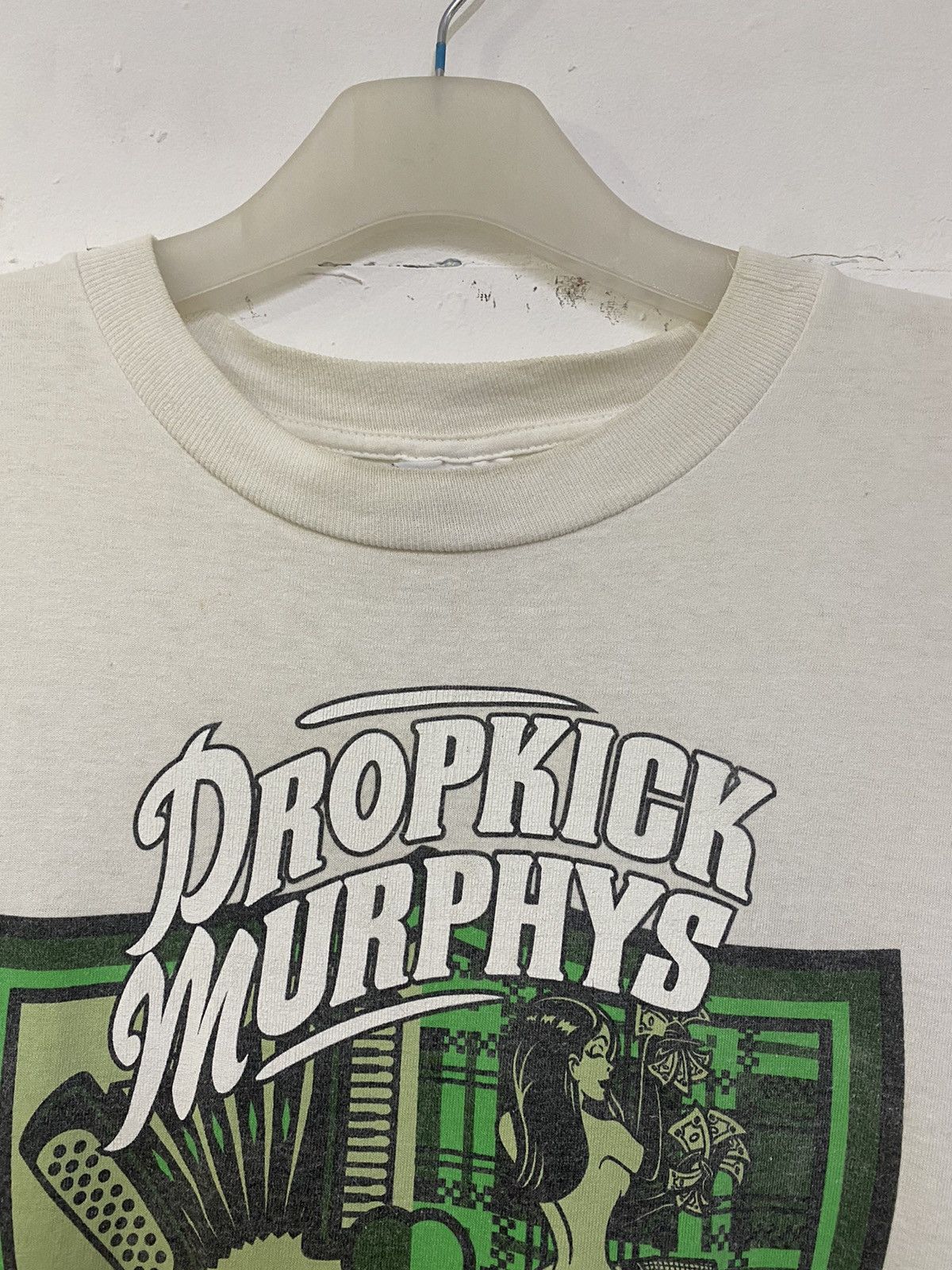 Band Tees 💥VINTAGE Y2K DROPKICK MURPHY AMERICAN CELTIC PUNK BAND Size US XL / EU 56 / 4 - 4 Thumbnail